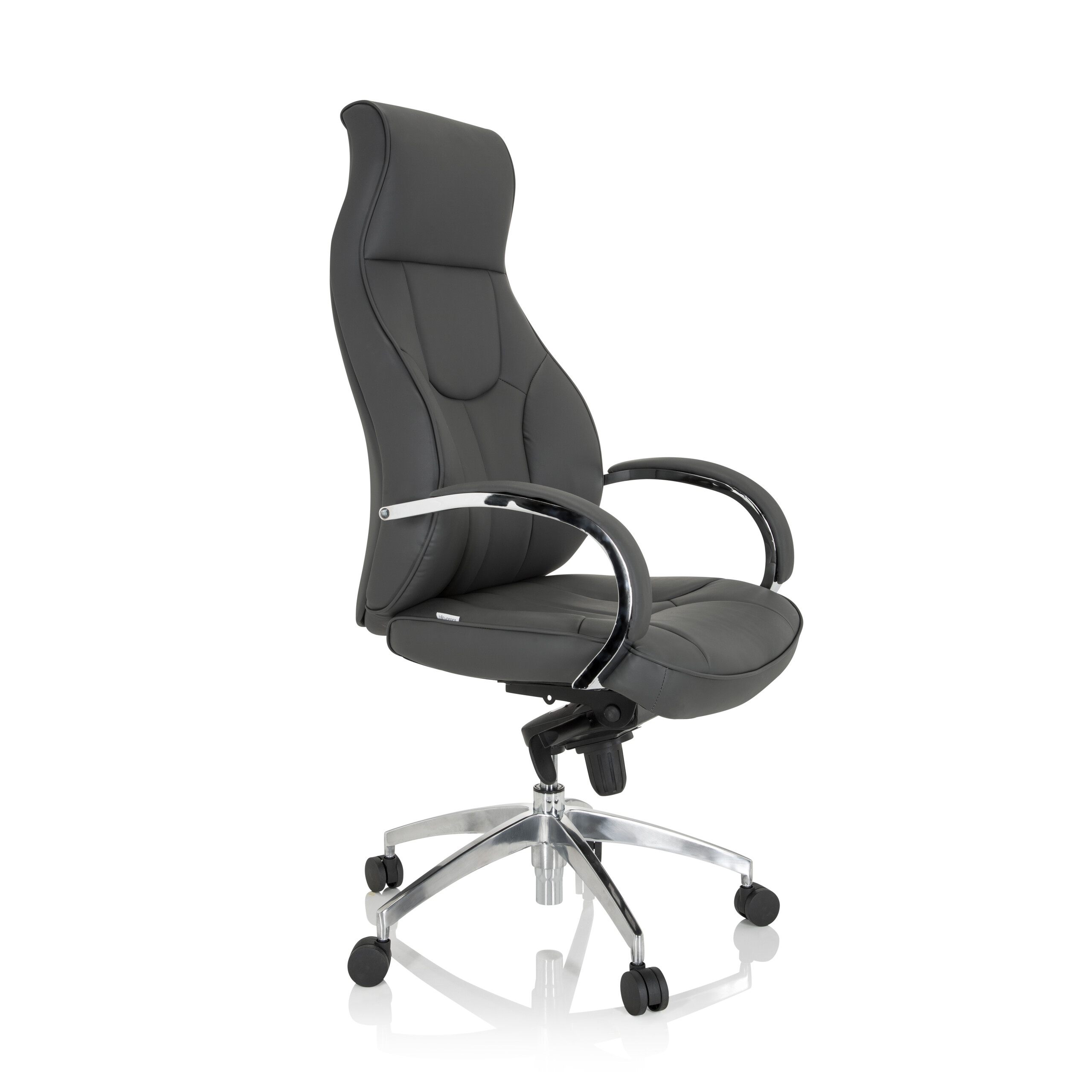 ELEGANCE I Bürostuhl Kunstleder Grau