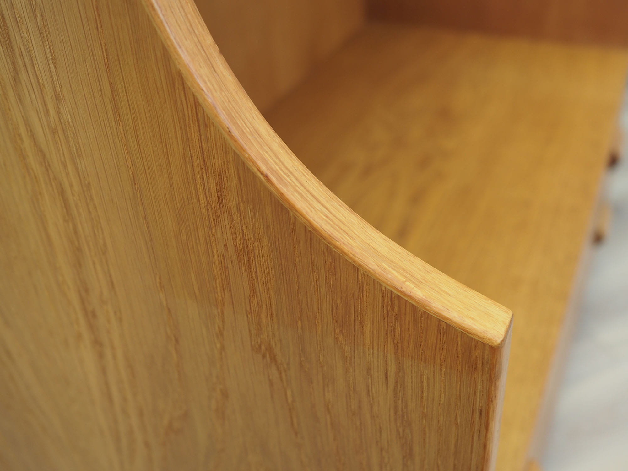 Vintage Bücherregal Holz Braun 1970er Jahre