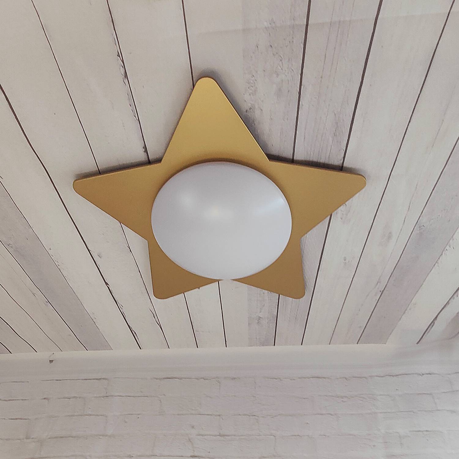 Kinderzimmerleuchte Livane Gold