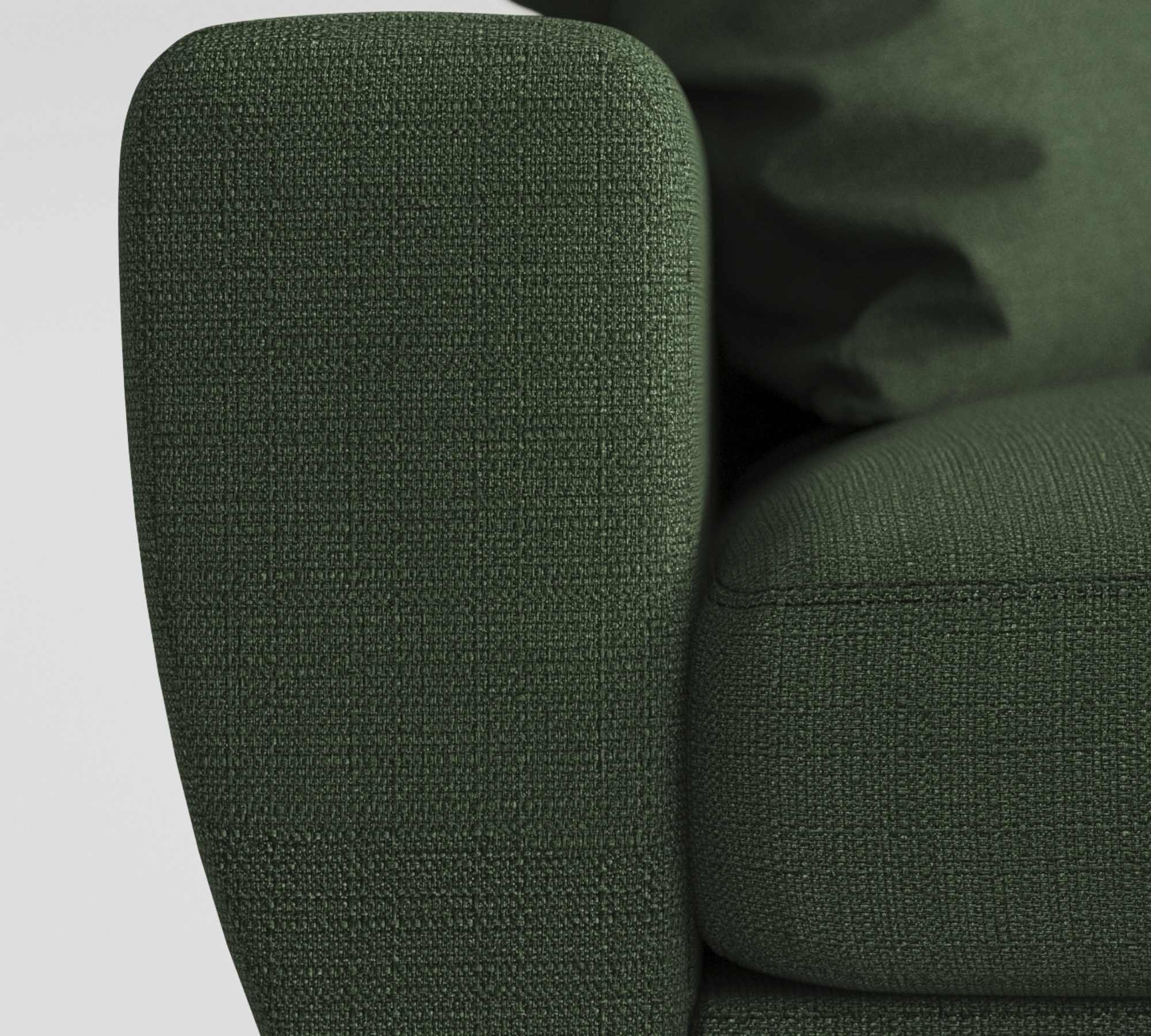 Sessel Gallieni Samt Grün 