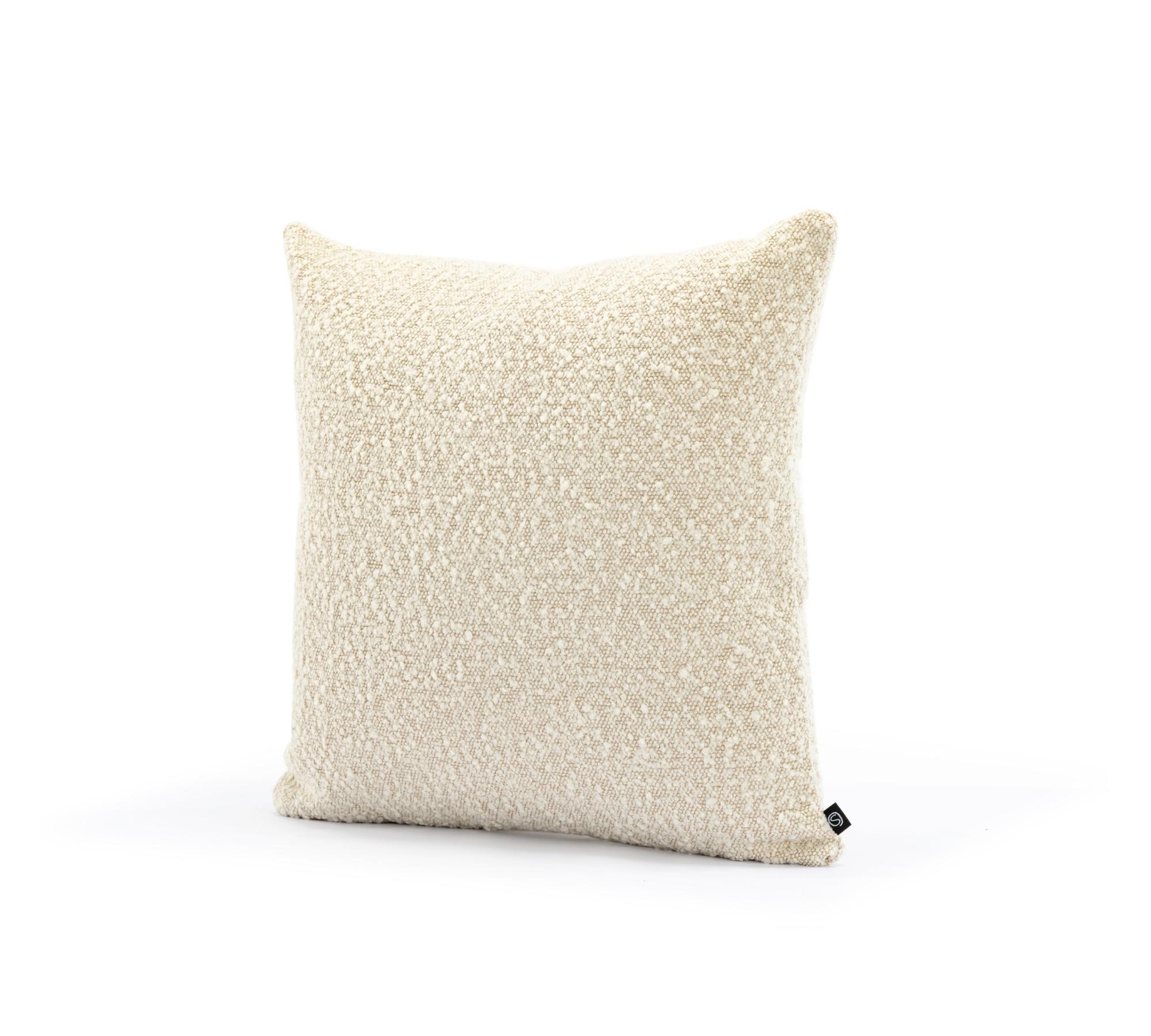 Inez Kissen Enten- Daunenfedern Maya Cream 60 x 60 cm