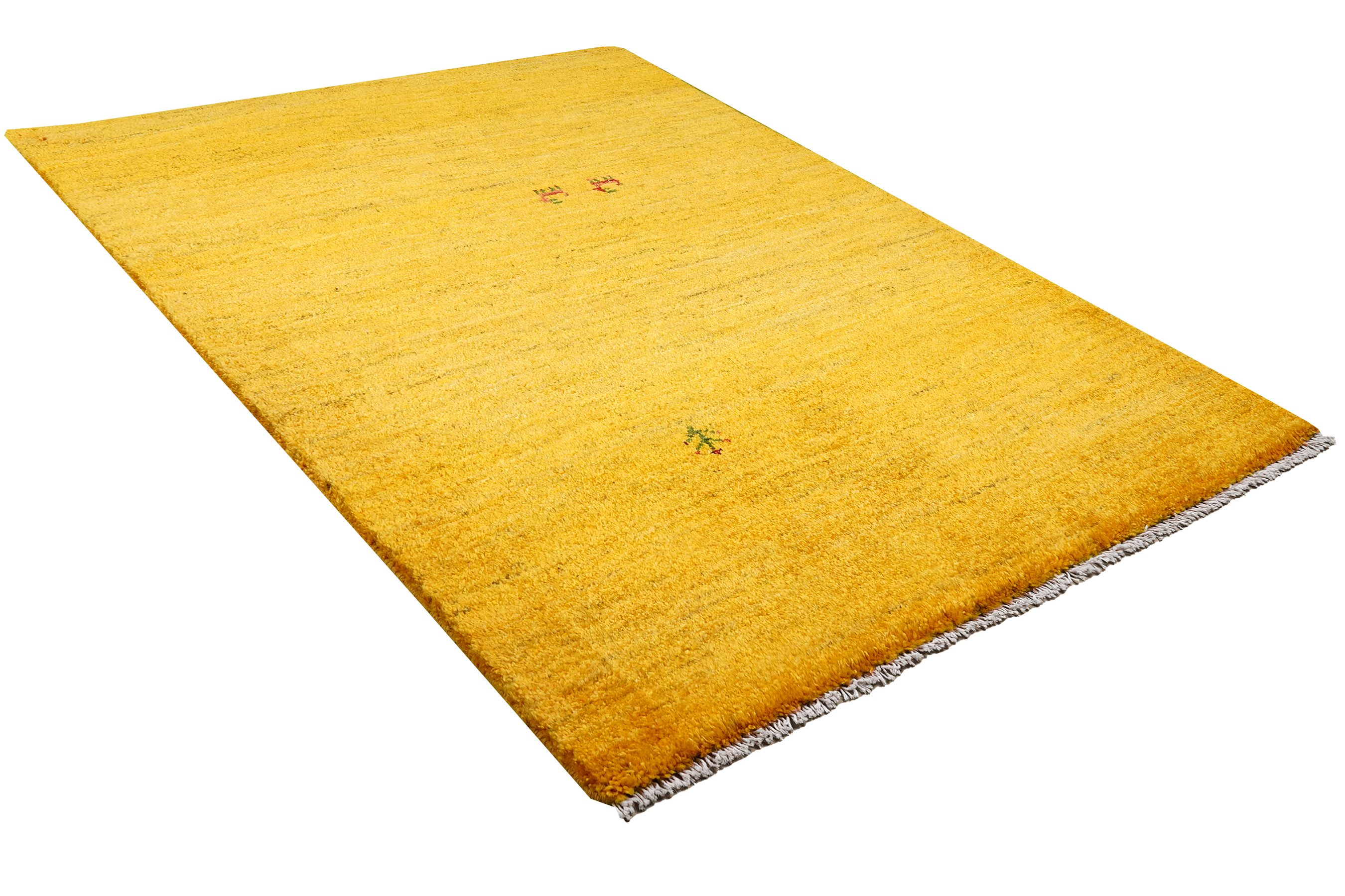 Gabbeh Rug Wool Yellow