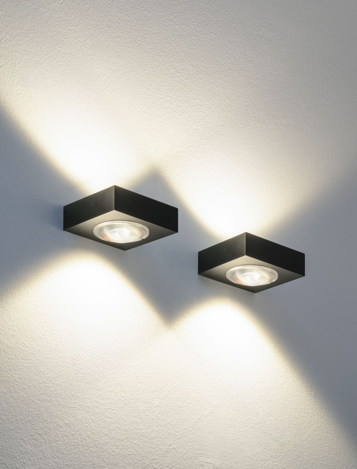 Fix Wandleuchte Schwarz