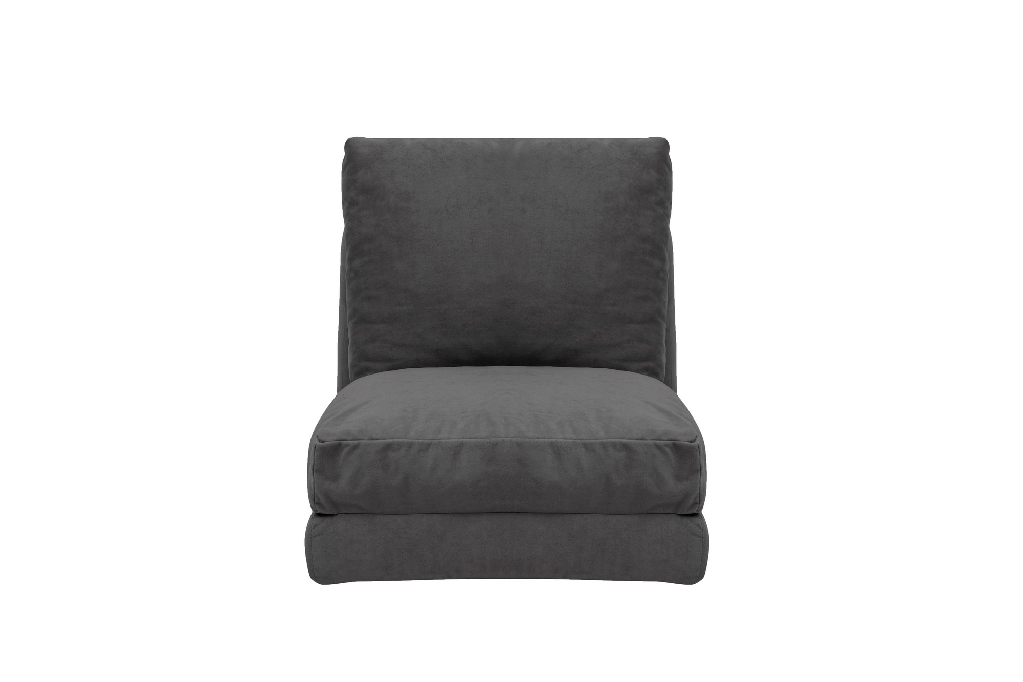 Taida Schlafsofa 1-Sitzer Grau