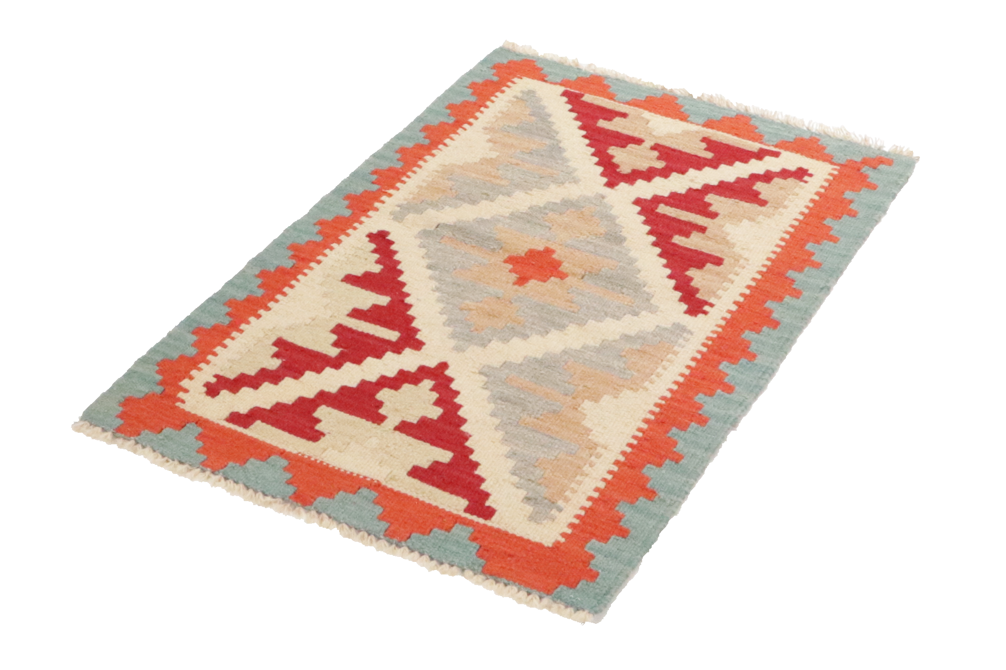 Kilim Gashgai Teppich Mehrfarbig