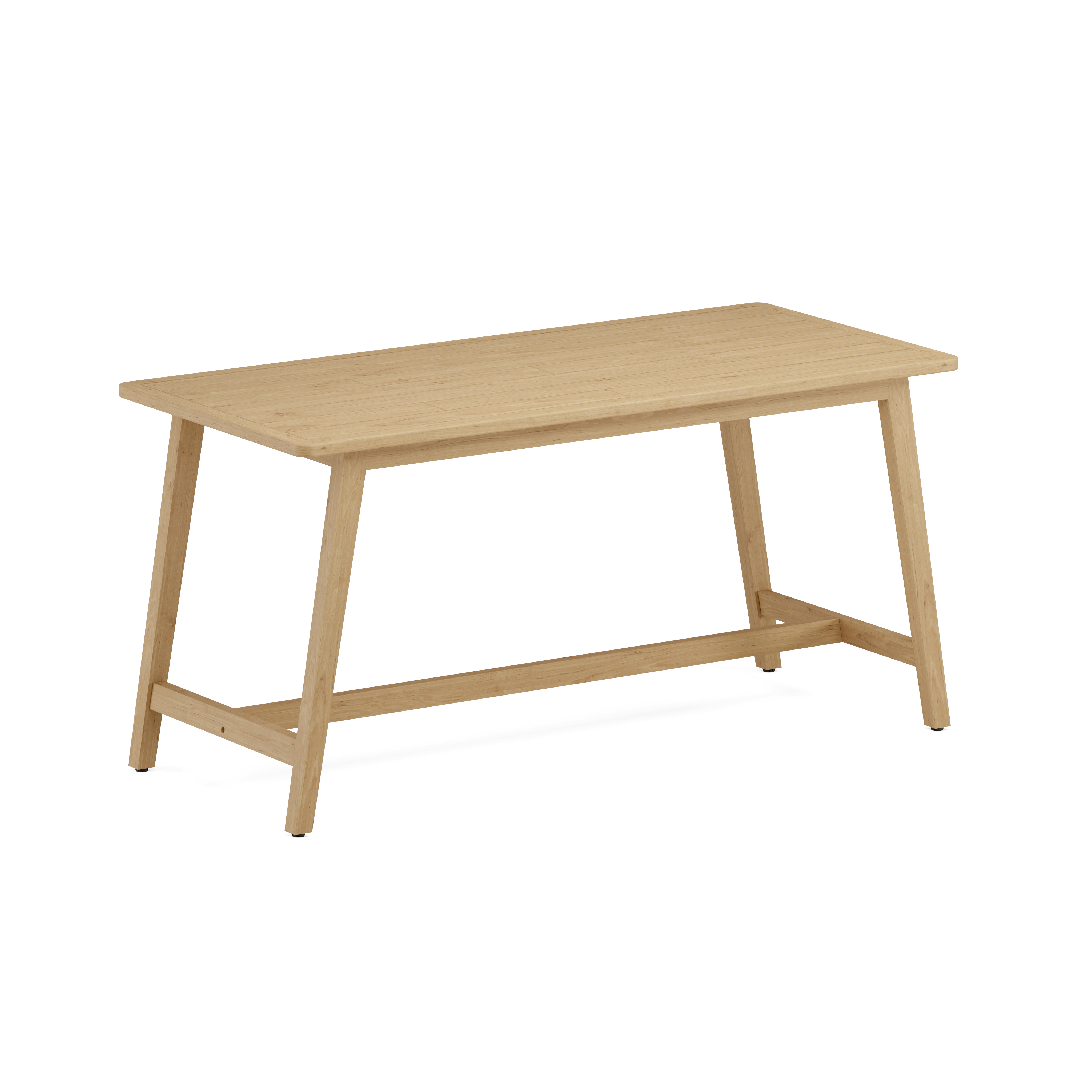 FLEXX Thekentisch Teakholz 180x83 cm