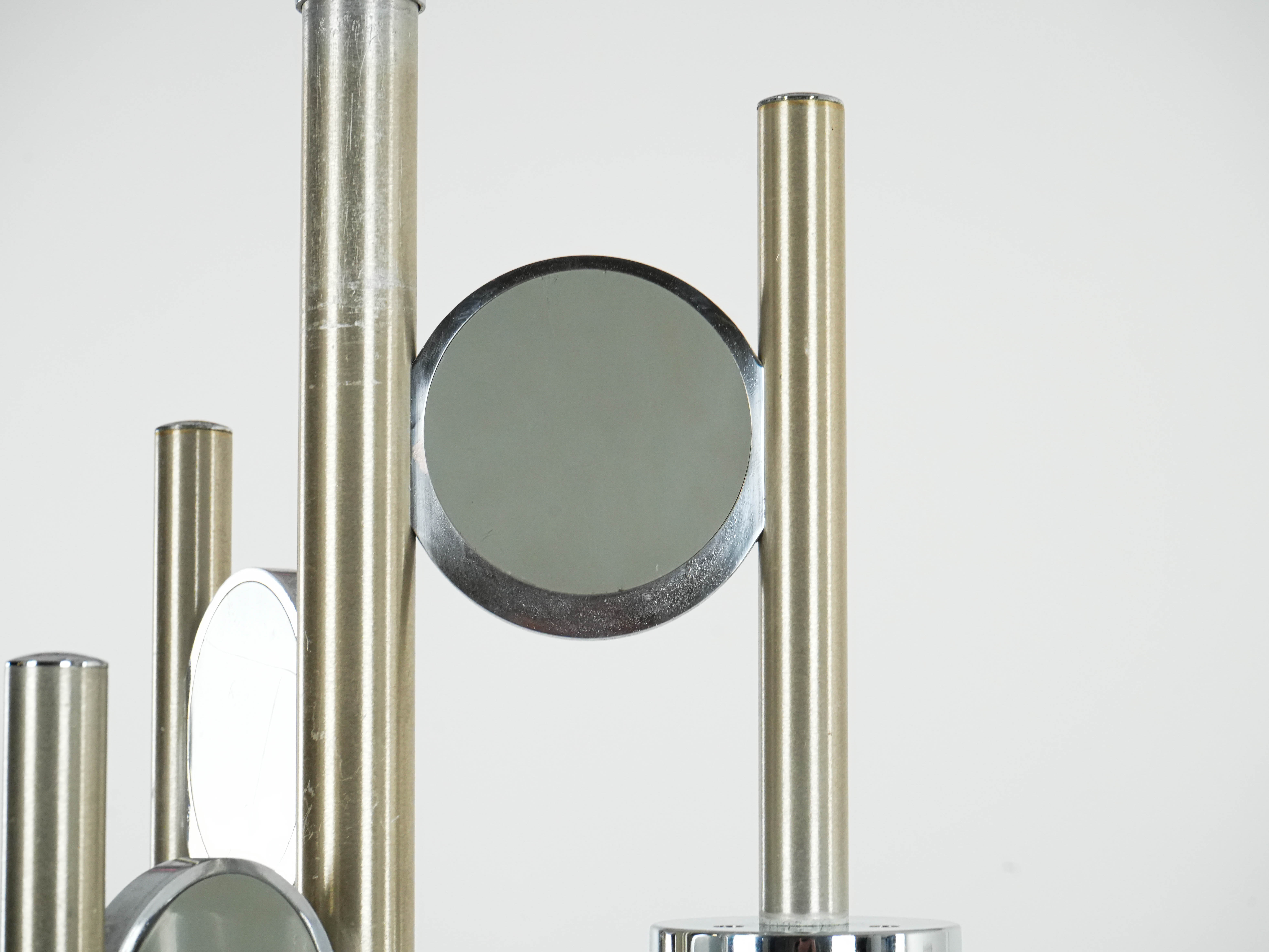 Space Age Kronleuchter Muranoglas 1970er Jahre