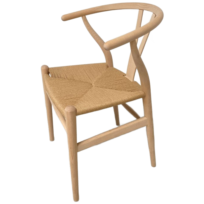 CH24 Wishbone Stuhl Buchenholz Braun