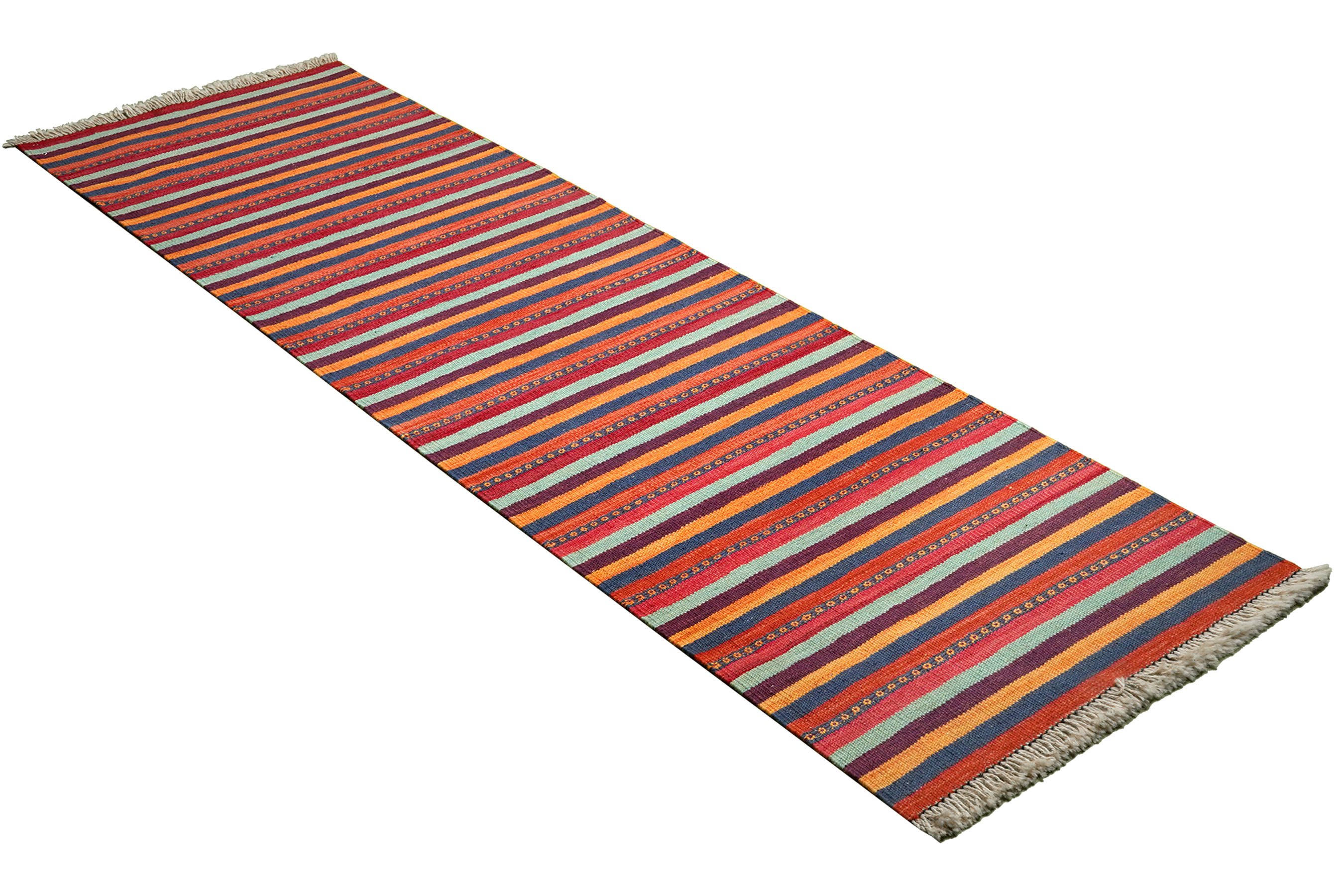 Kilim Gashgai Teppich Mehrfarbig