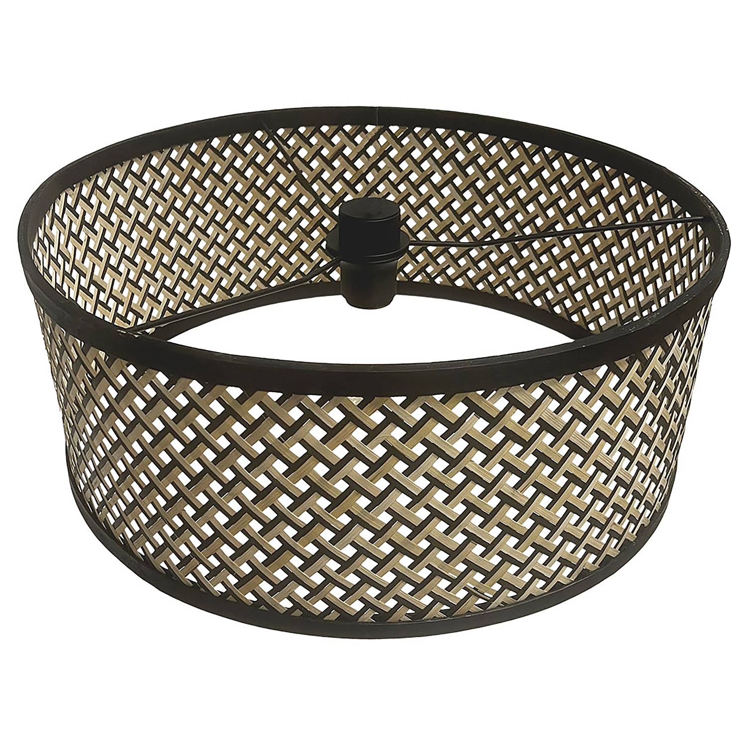 Lampenschirm Typ A Bambus Braun 40 x 20 cm