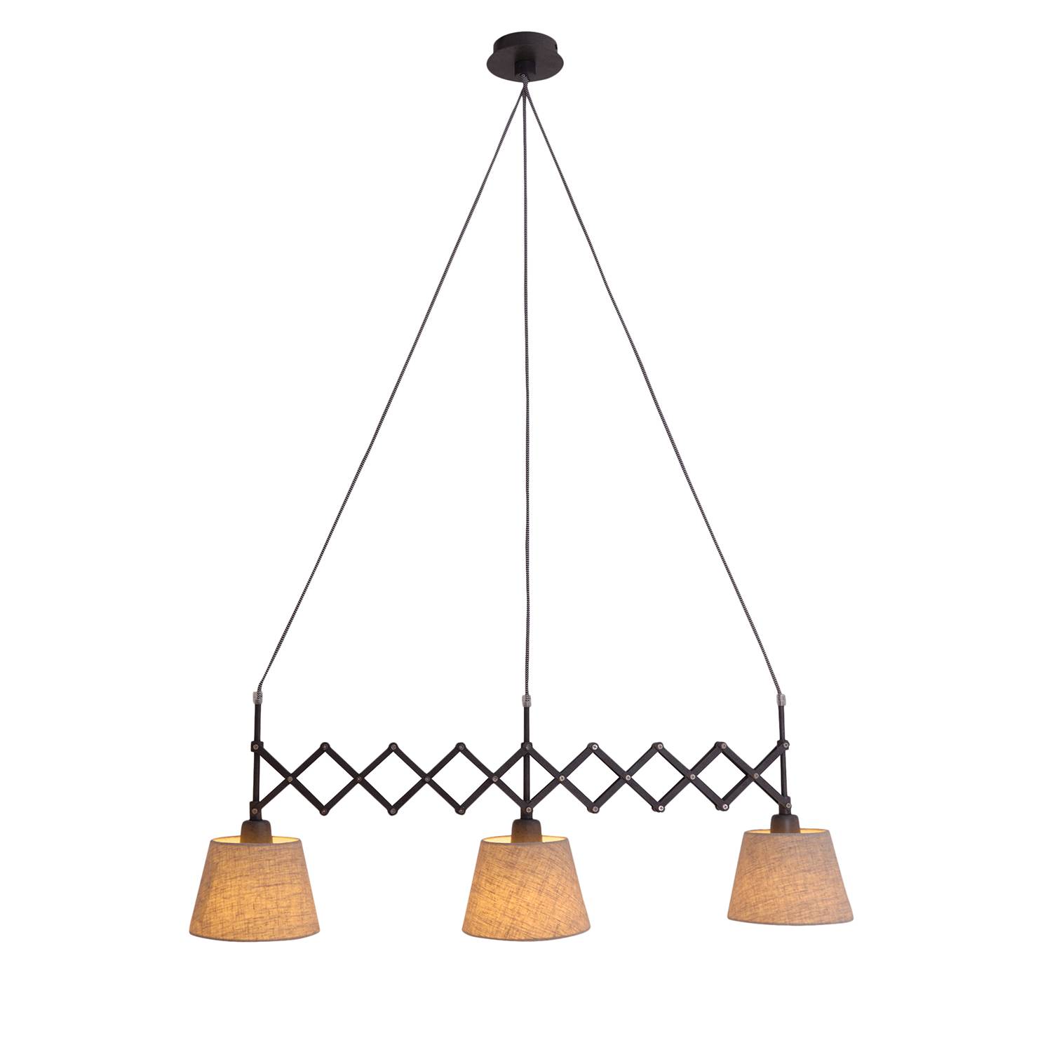 3-light pendant lamp Adrienne