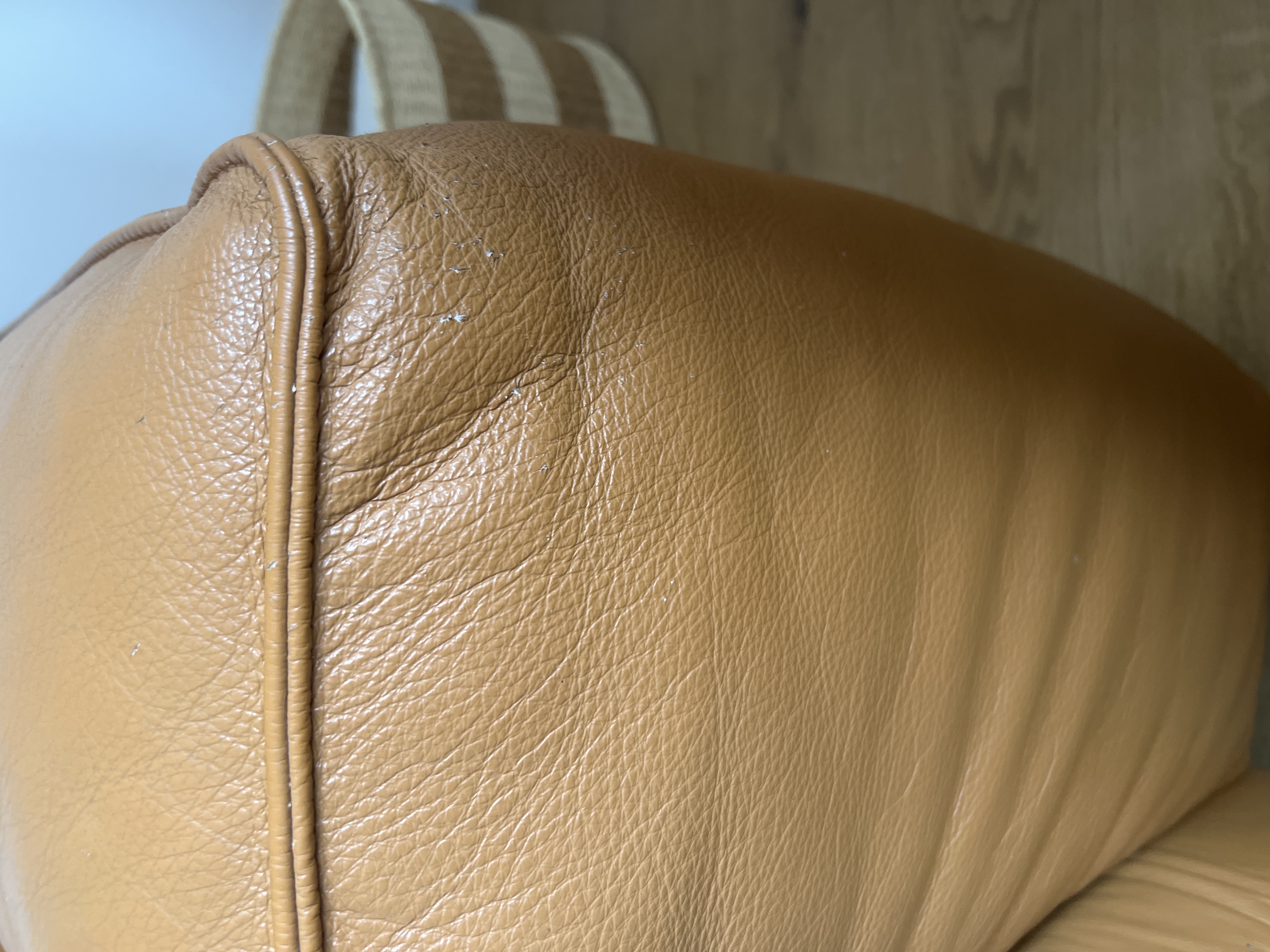 Hudson Sofa Leather Brown
