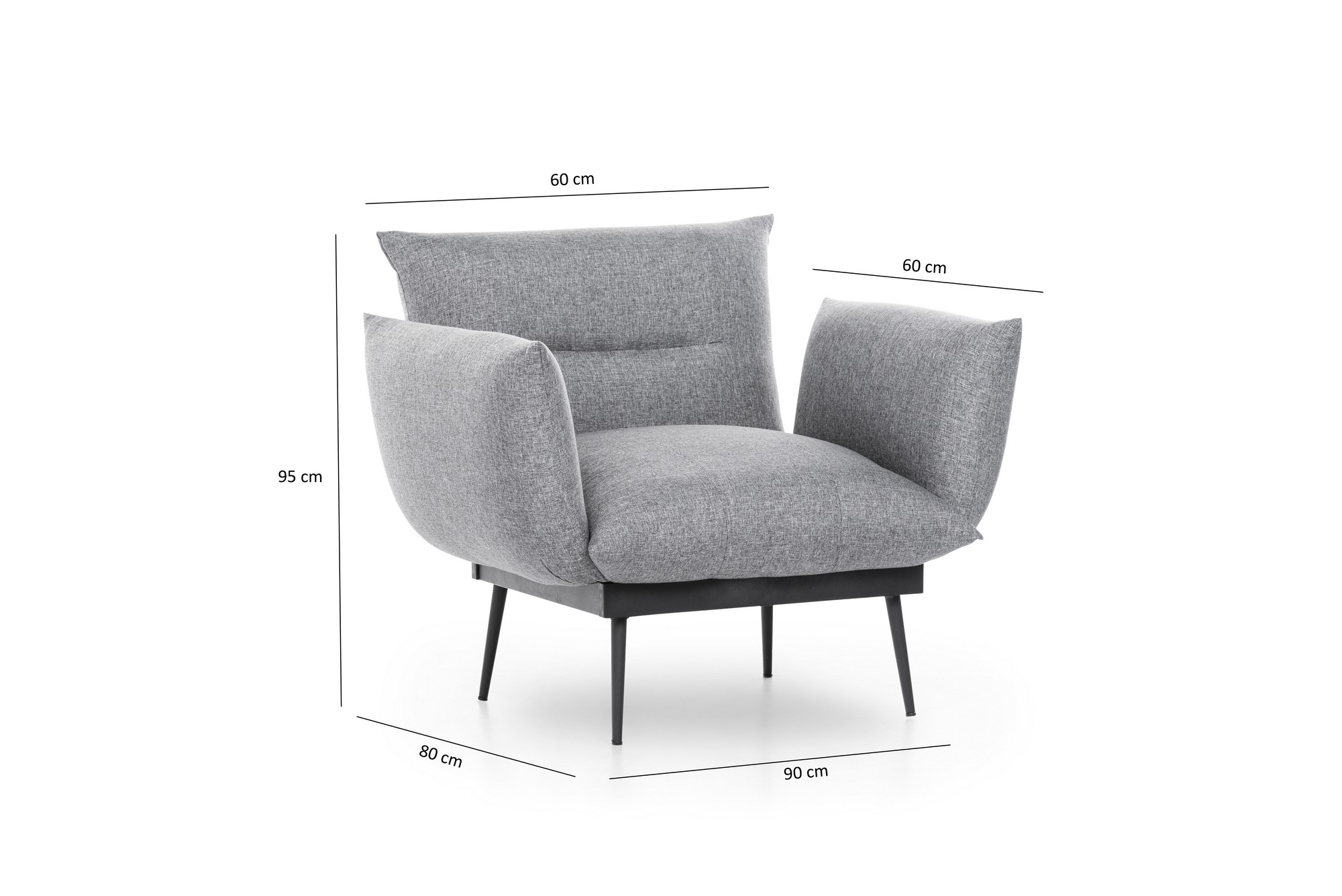 Jax GR110 Armchair Grey