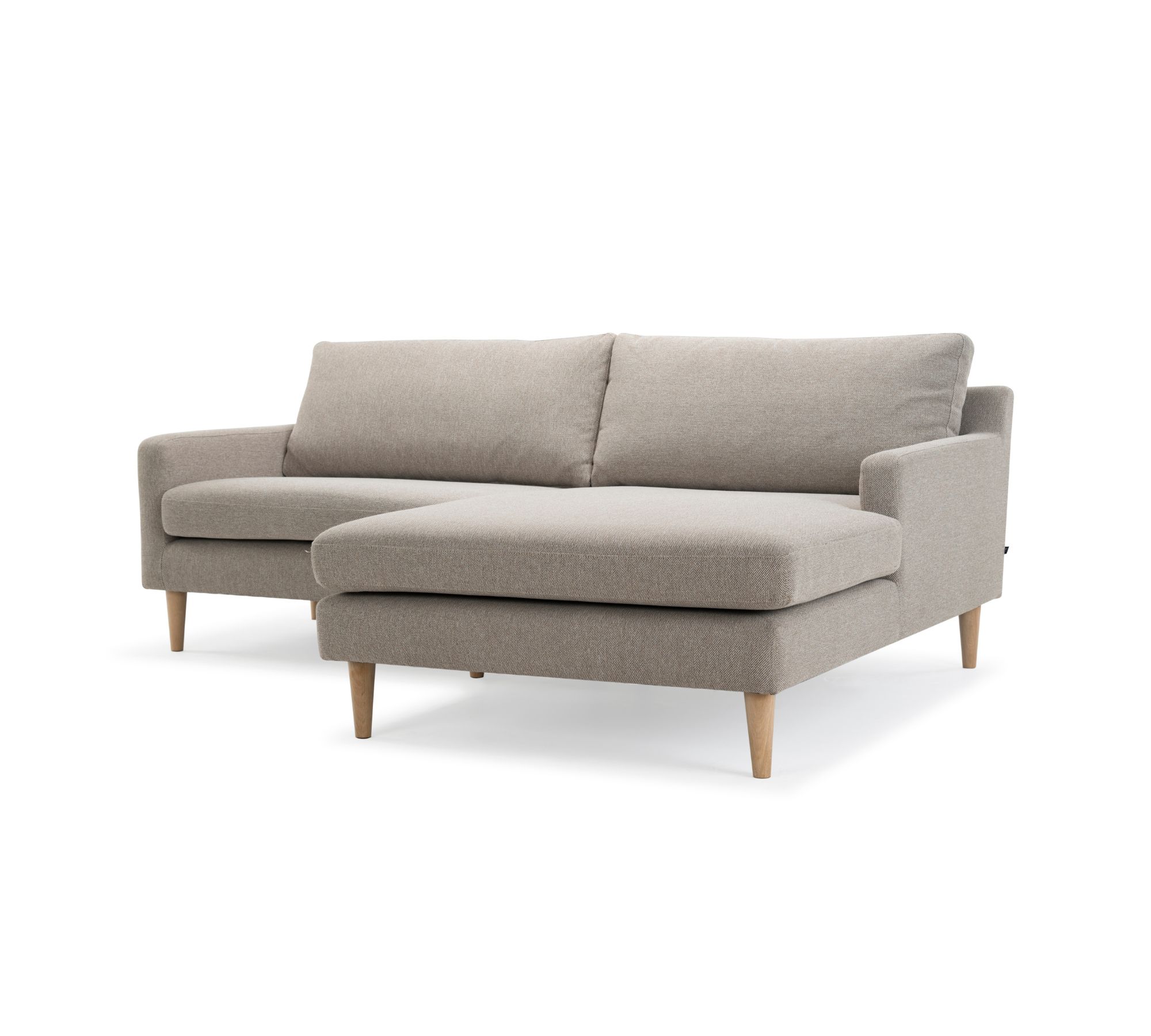 Astha Sofa 2-Sitzer Récamiere Rechts Agnes Brown