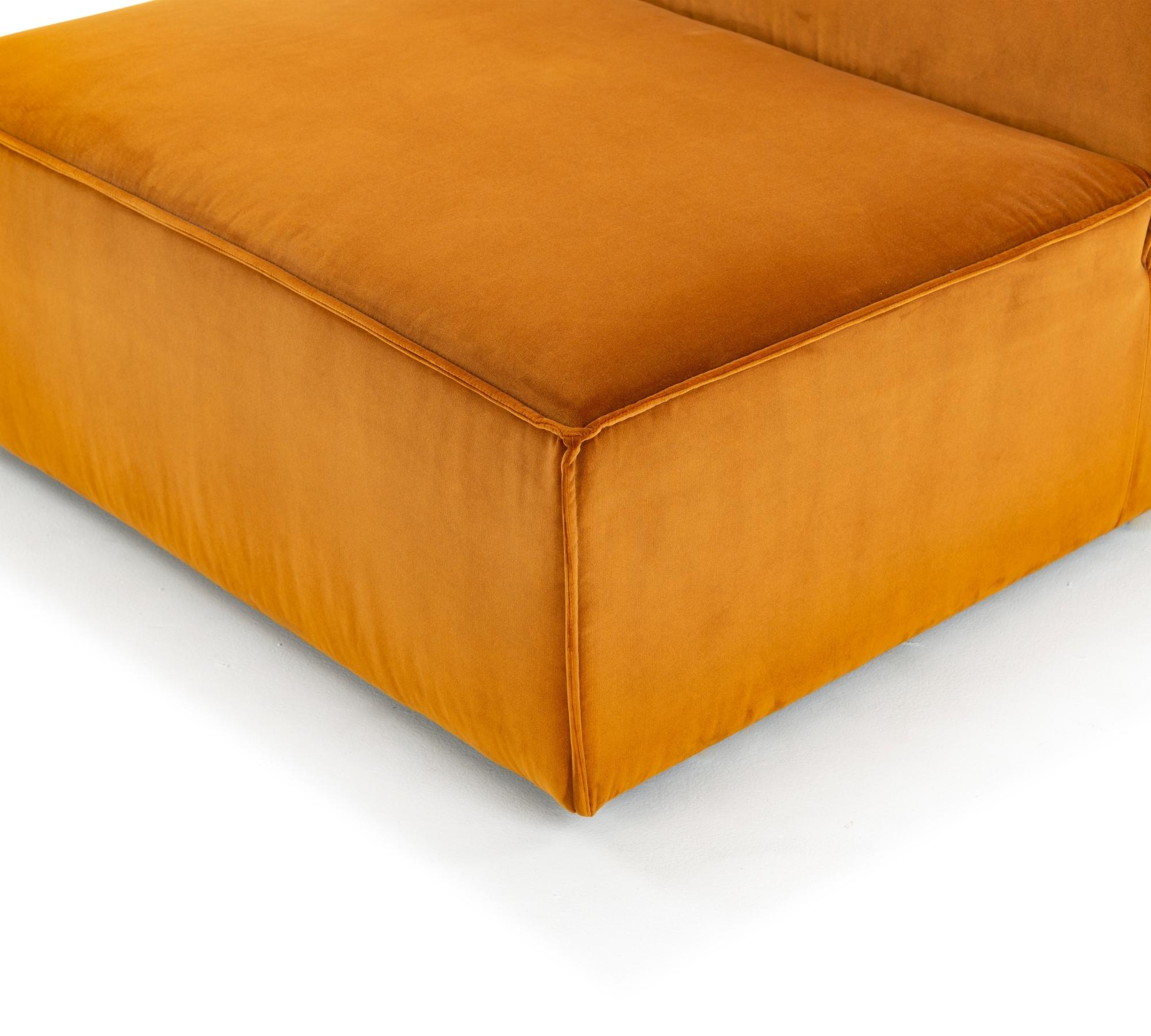 Dane 1-Sitzer Modul Velour Matt Amber