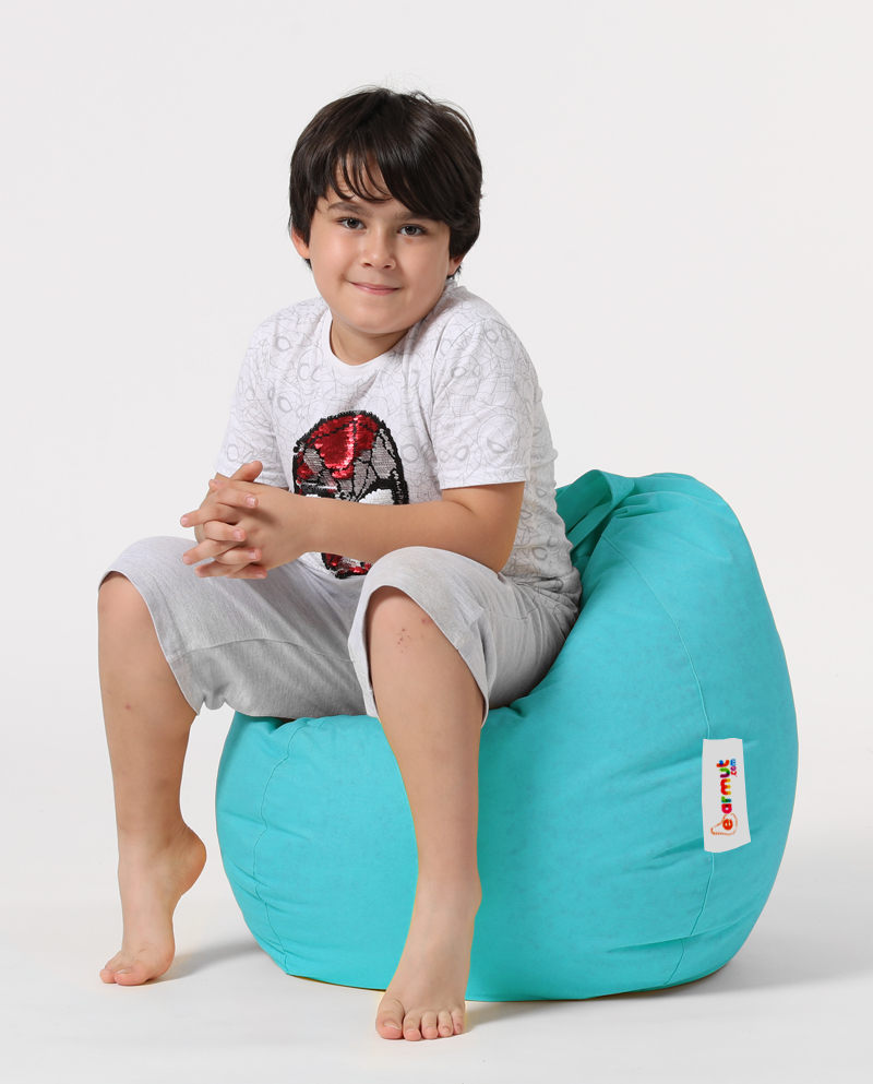 Kids Garten Sitzsack Türkis