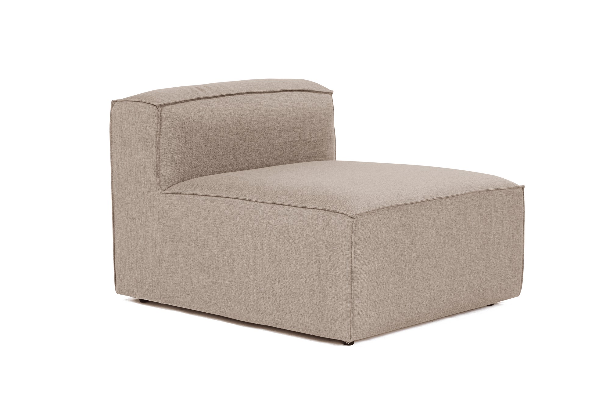 Modulsofa 1-Sitzer Braun