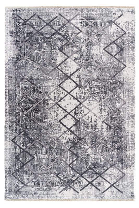 Valencia Teppich Grau 150 x 230 cm