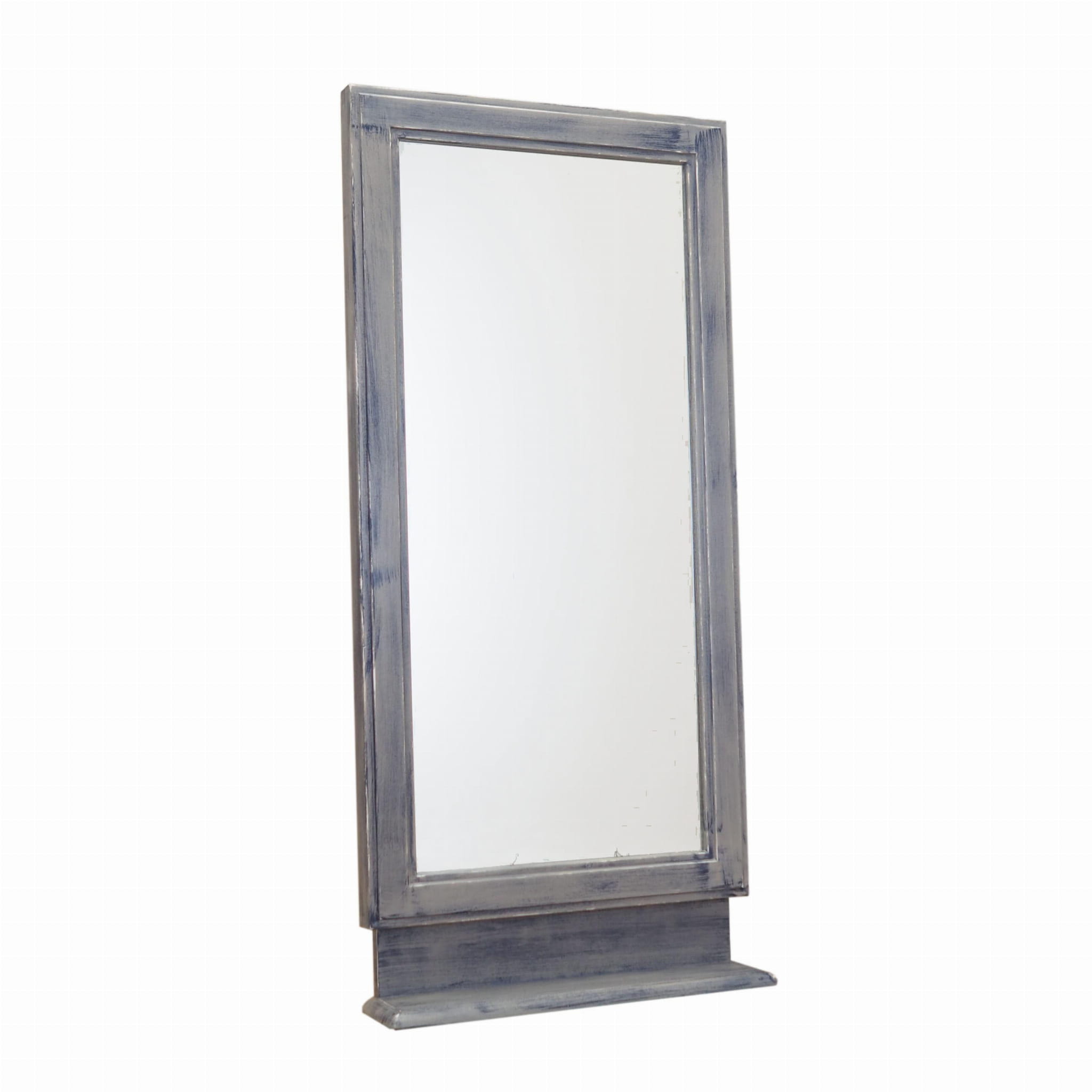 Vintage Mirror Beechwood Grey 1960s