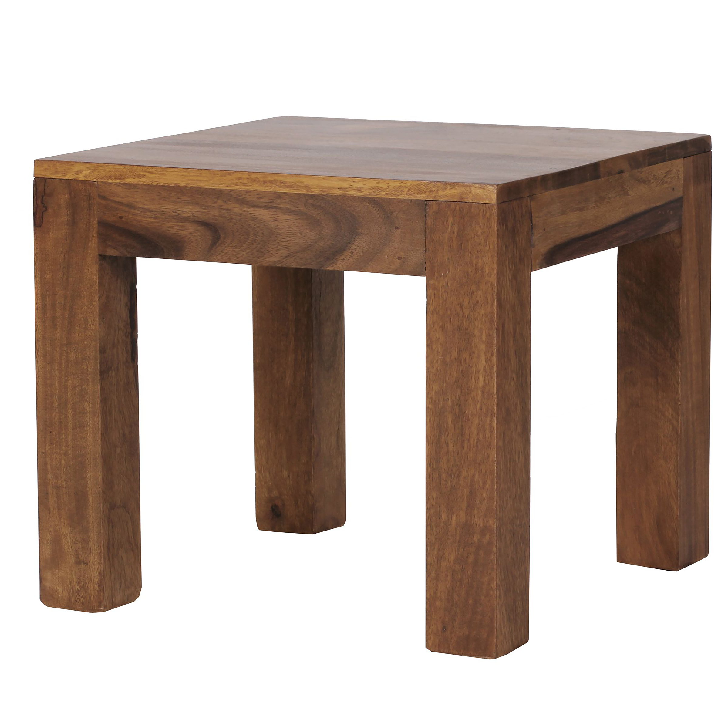 Massiver Beistelltisch Rainwood Sheesham