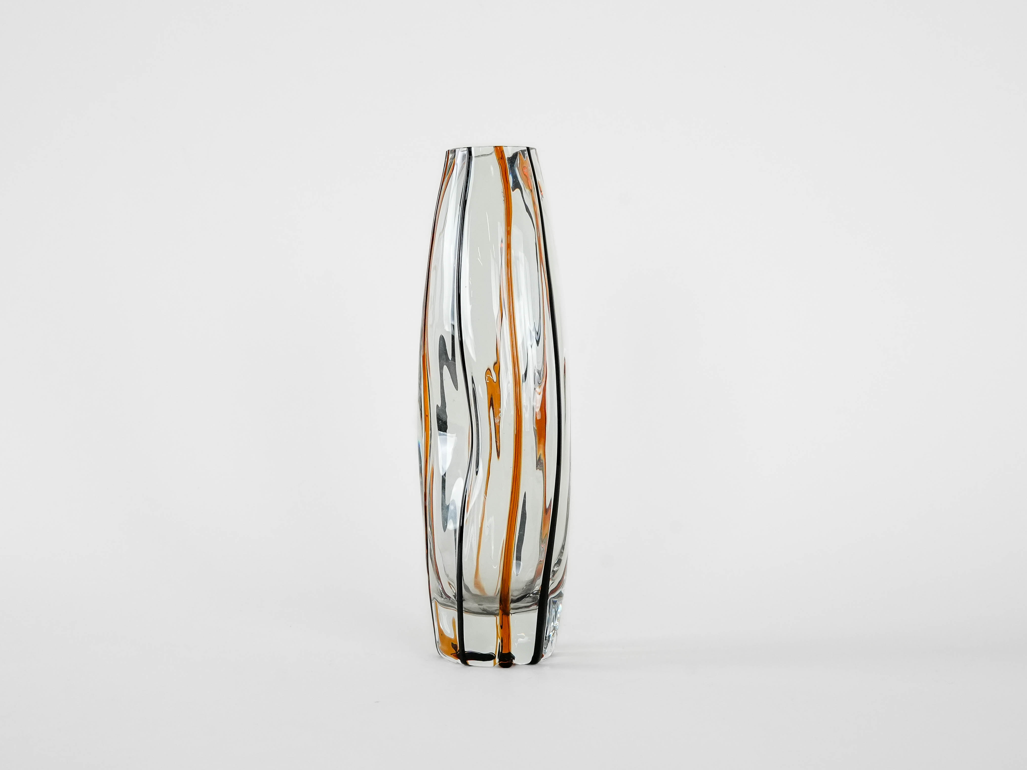 Glass carafe Transparent 1970s