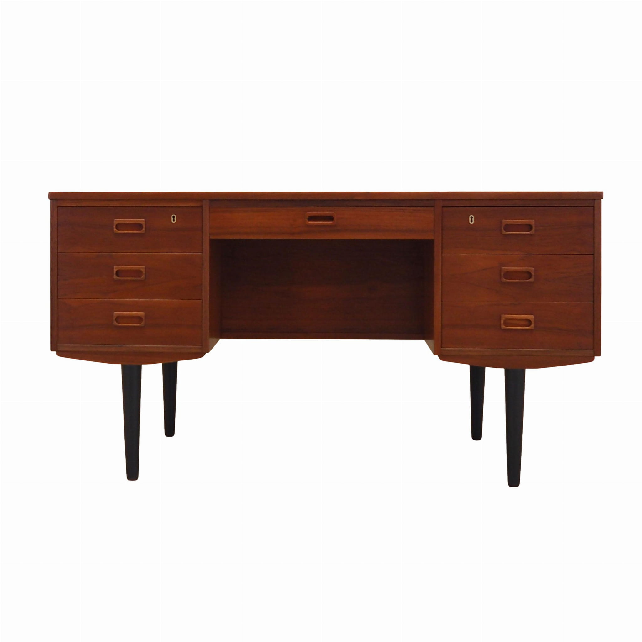 Scrivania in teak anni '70