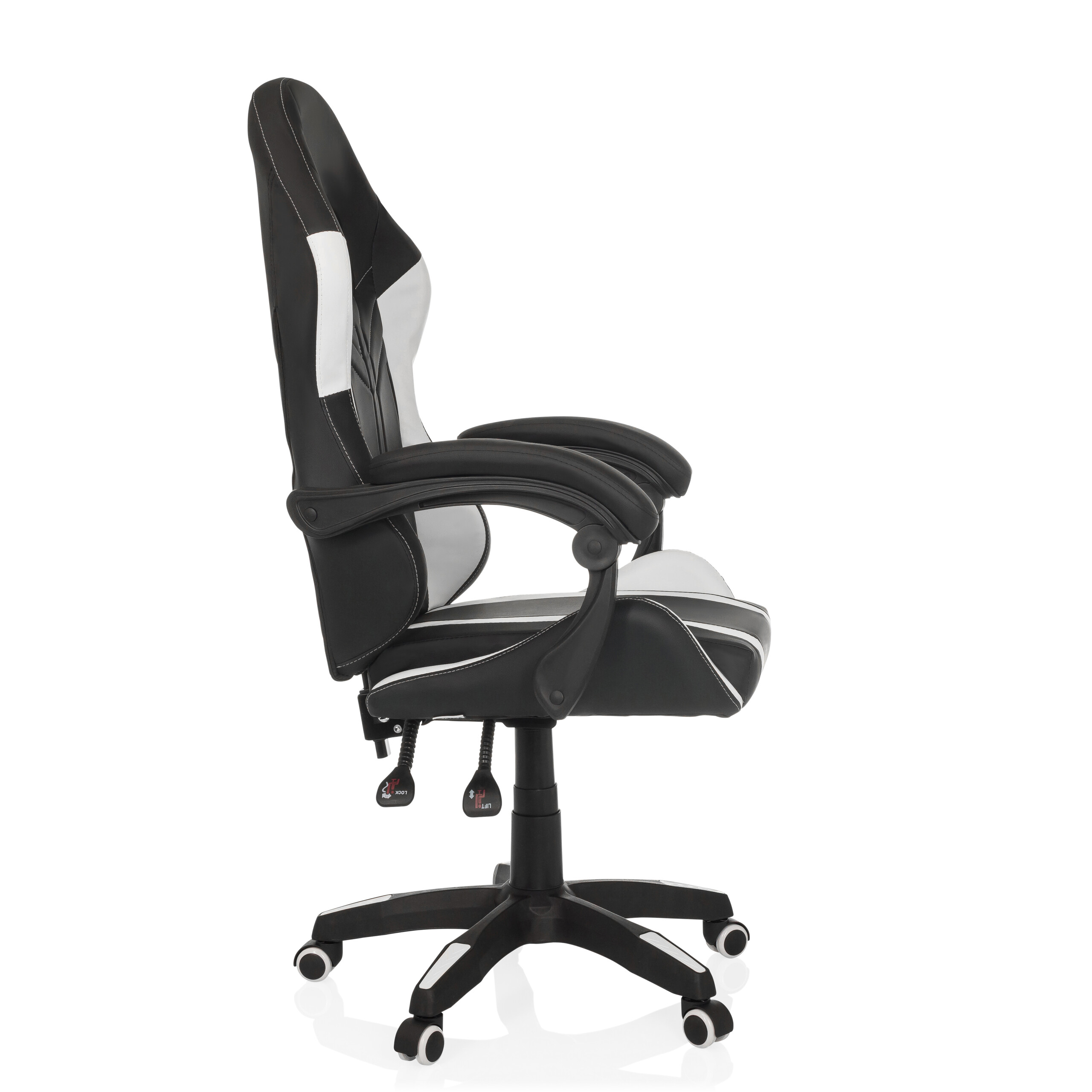 GAMEBREAKER W02 Bürostuhl Kunstleder Schwarz