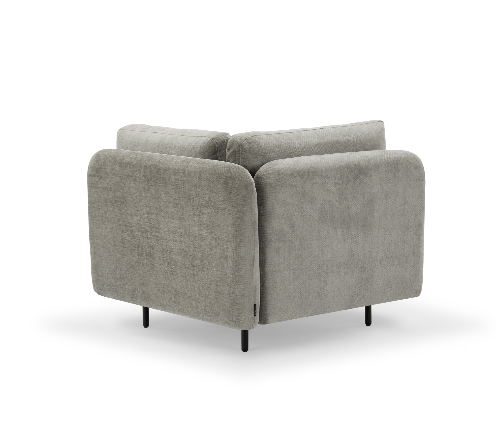 Ellis removable armrest module Planet Grey Green