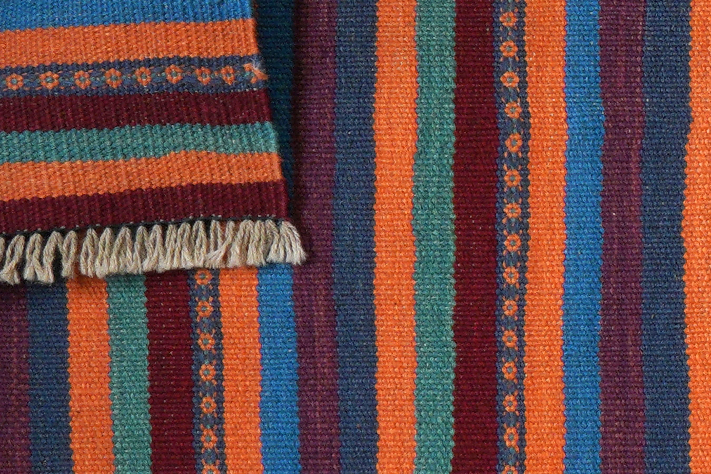 Kilim Gashgai Teppich Mehrfarbig