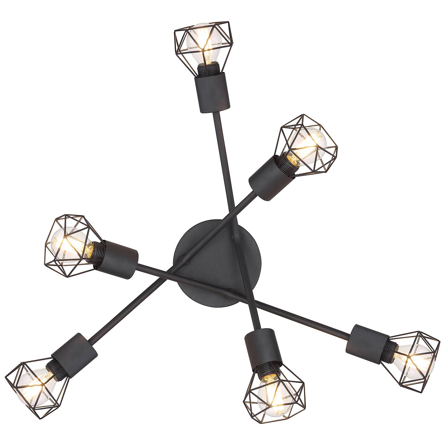 Ceiling lamp Xara IV Black