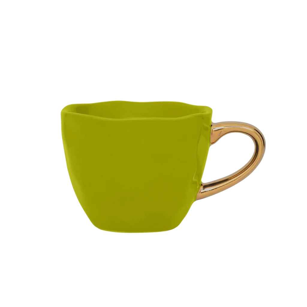 Guten Morgen Espressotasse Erbsgrün