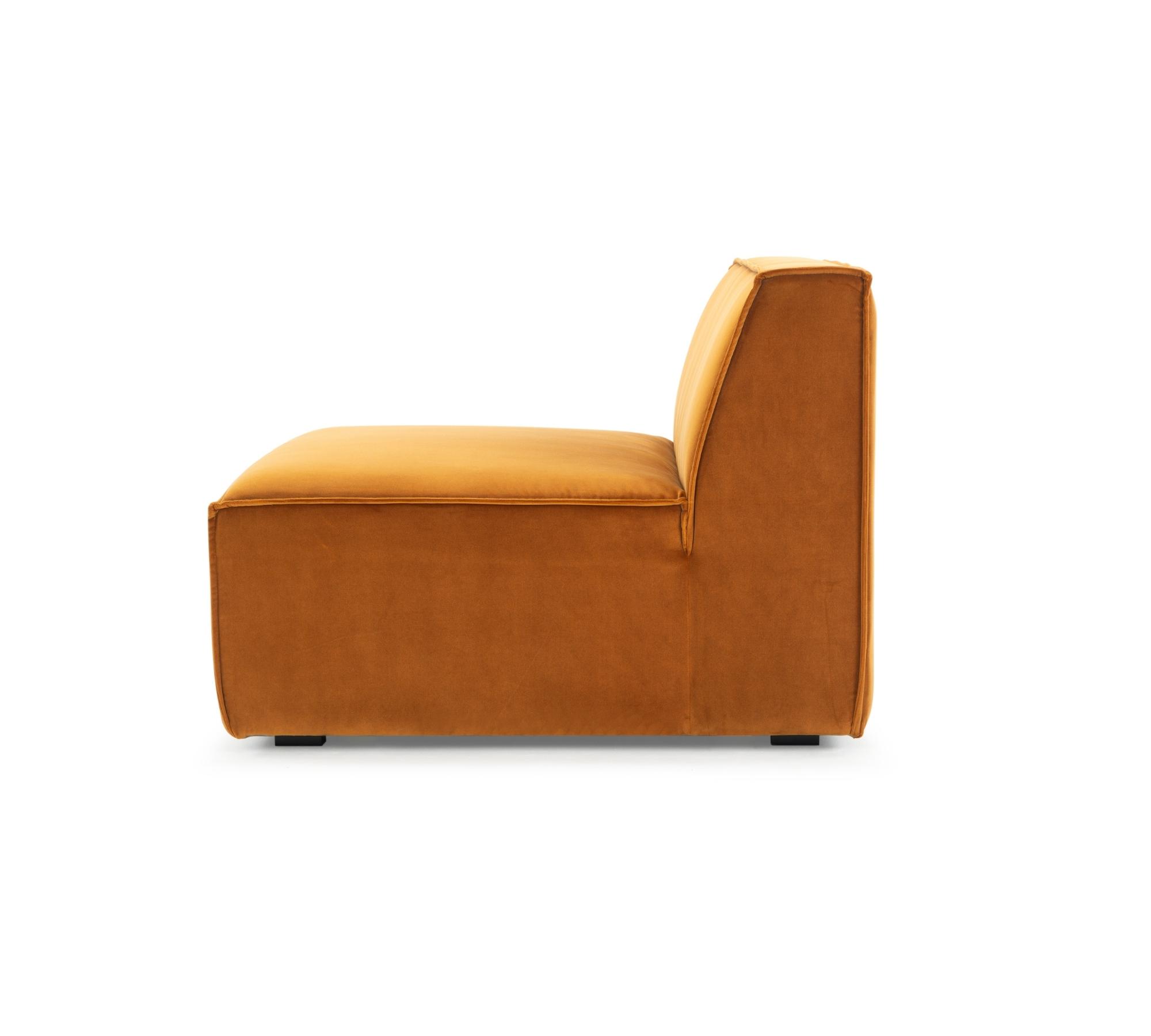 Dane 1-Sitzer Modul Velour Matt Amber