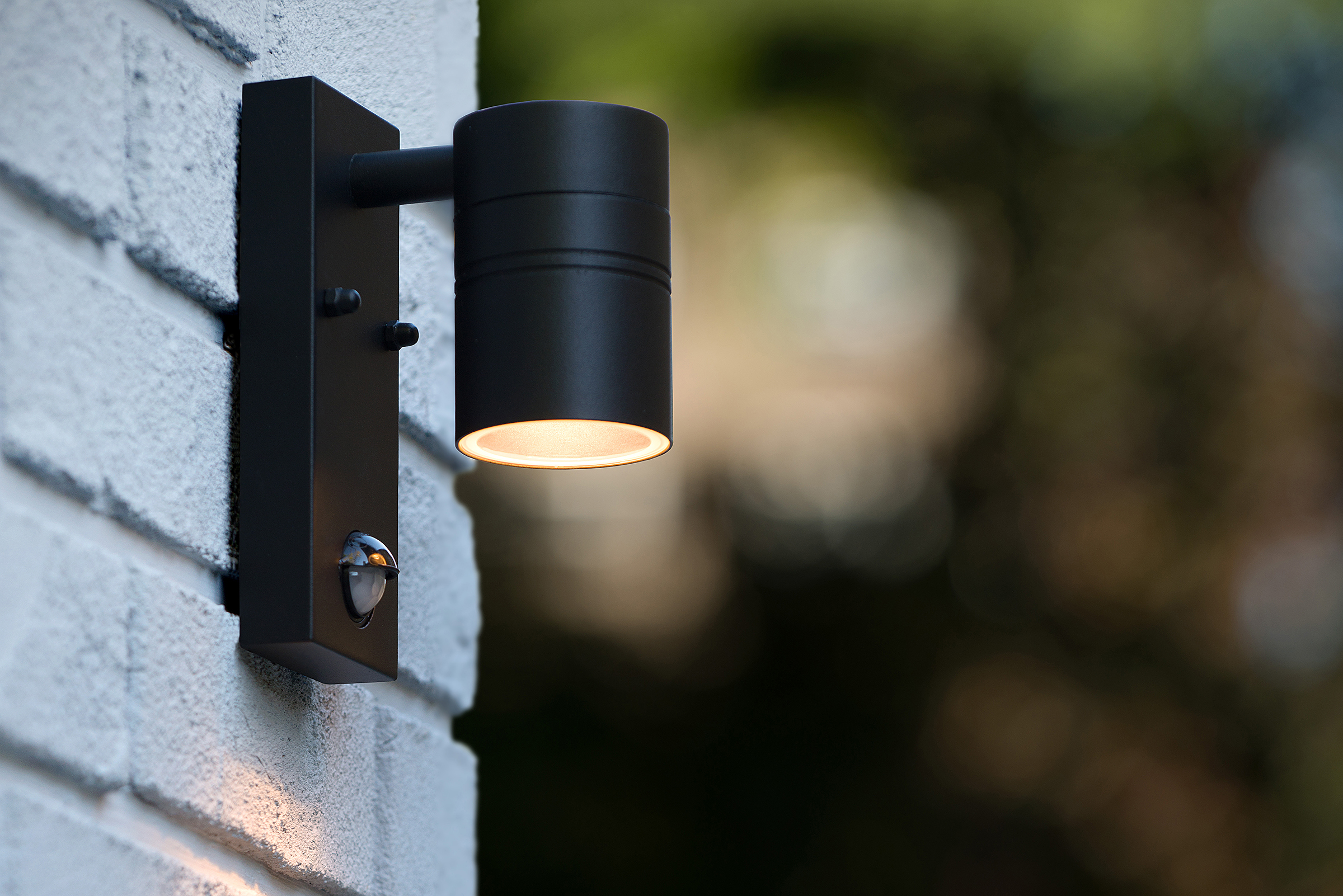 LED Outdoor Wall Light Arne Type A Steel Black