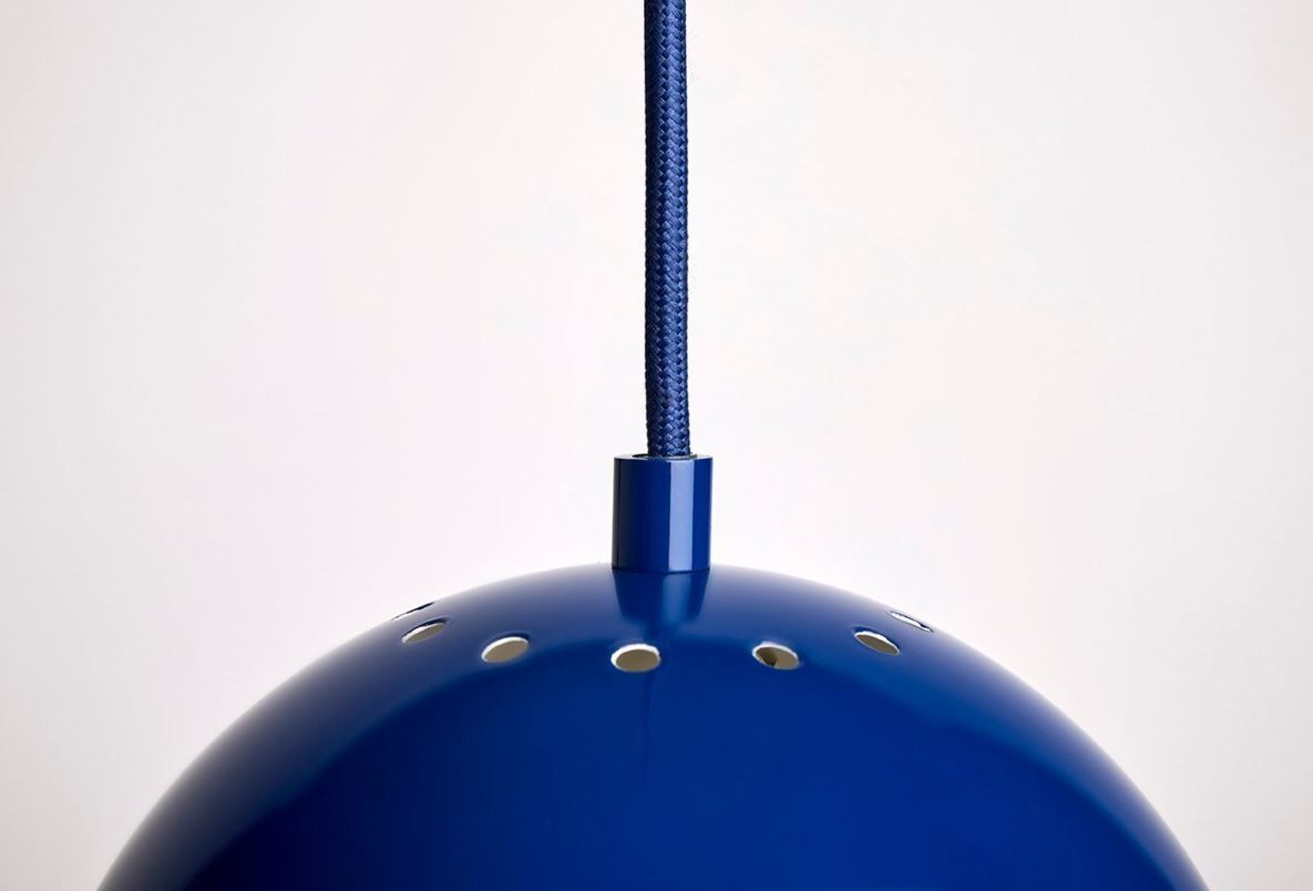 Ball Pendelleuchte Blau Ø18cm