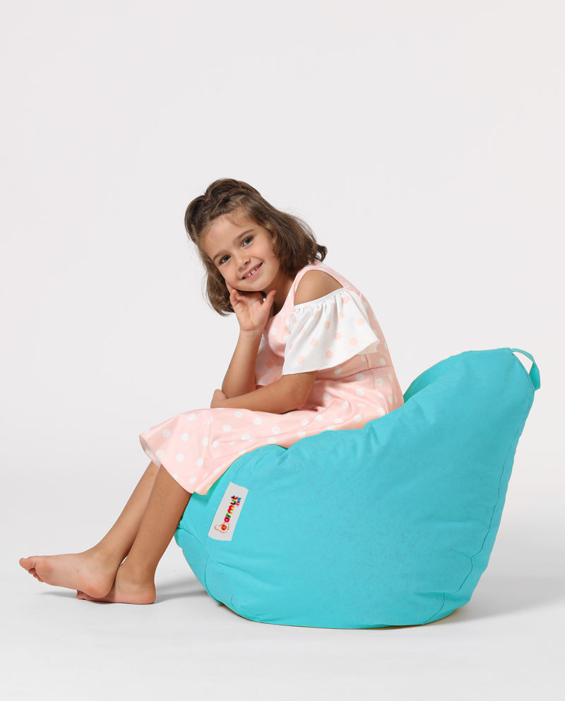 Kids Garten Sitzsack Türkis