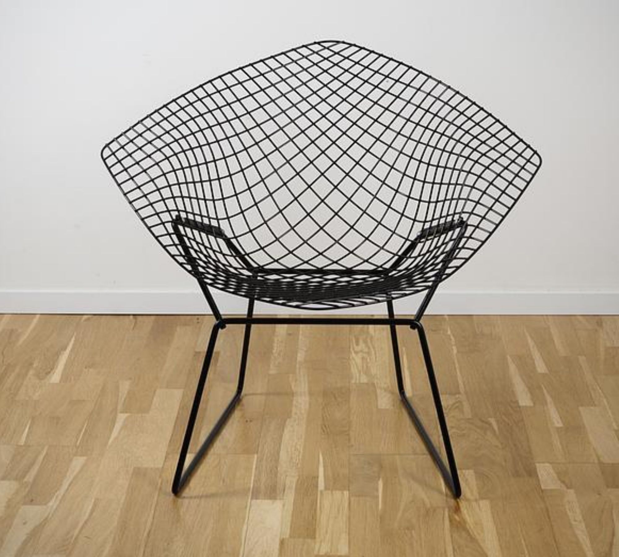 Bertoia Diamond Chair Schwarz 