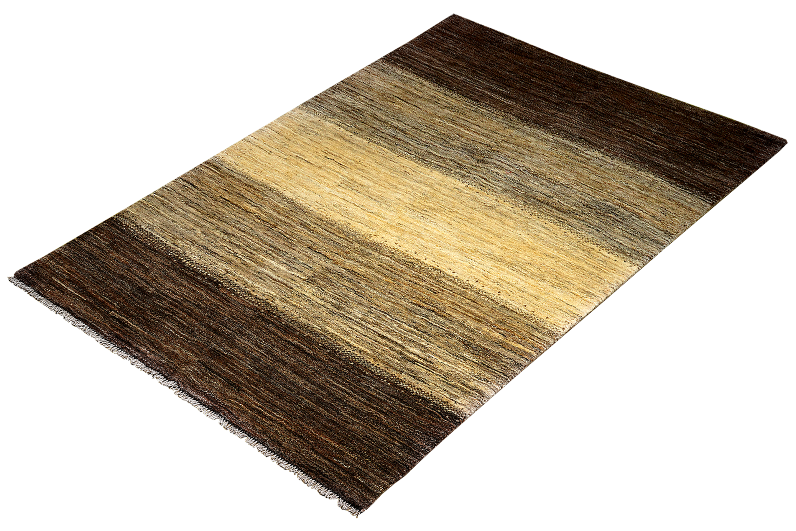 Gabbeh rug wool beige