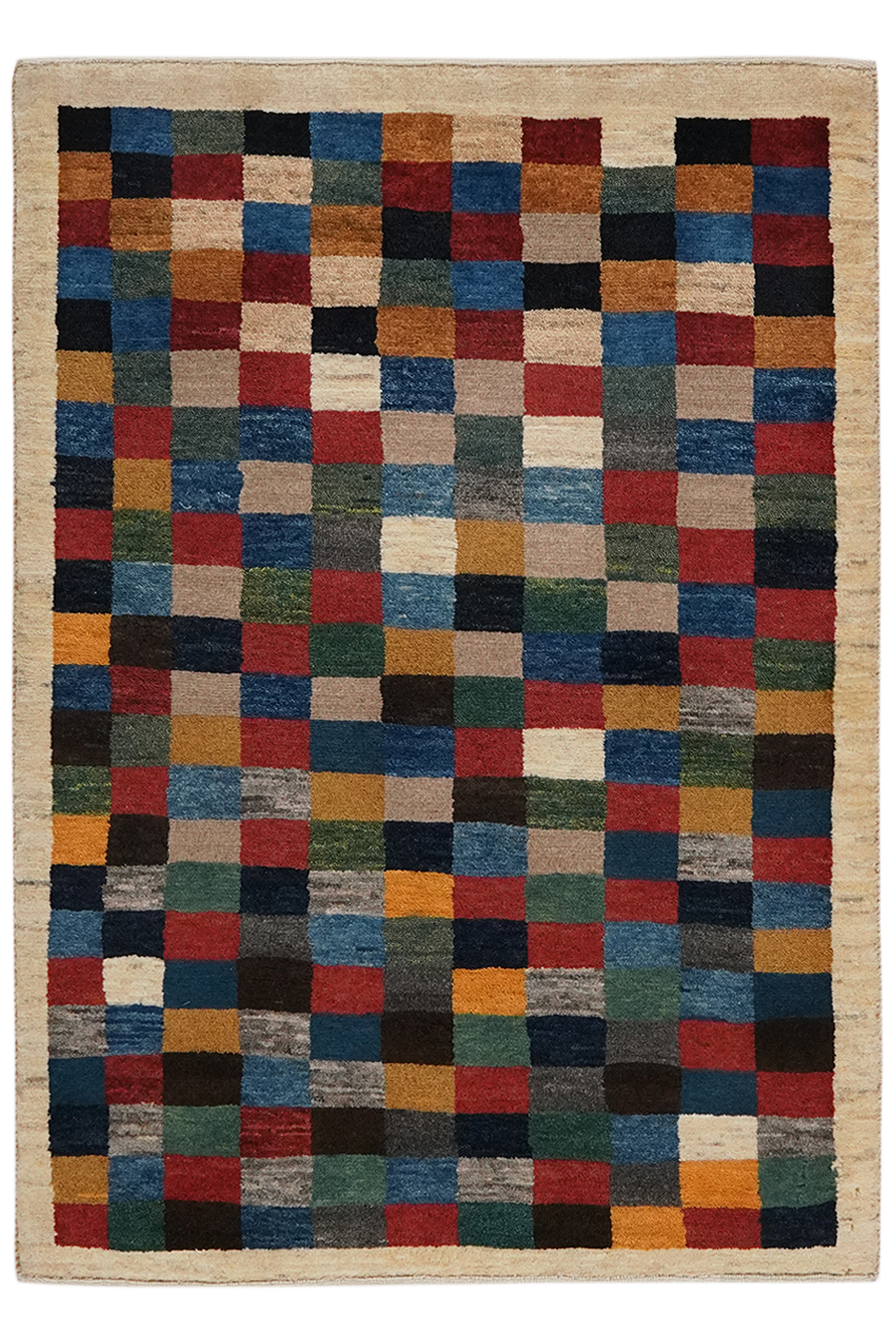 Rizbaf Gabbeh Carpet Wool Multicolored