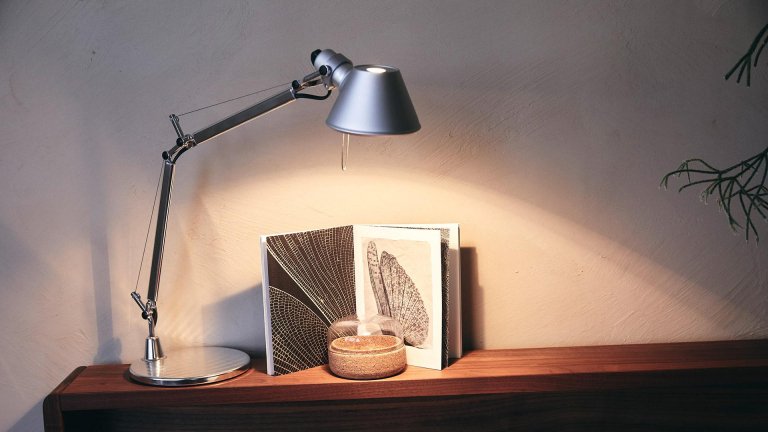 Tolomeo Micro Tischleuchte Silber