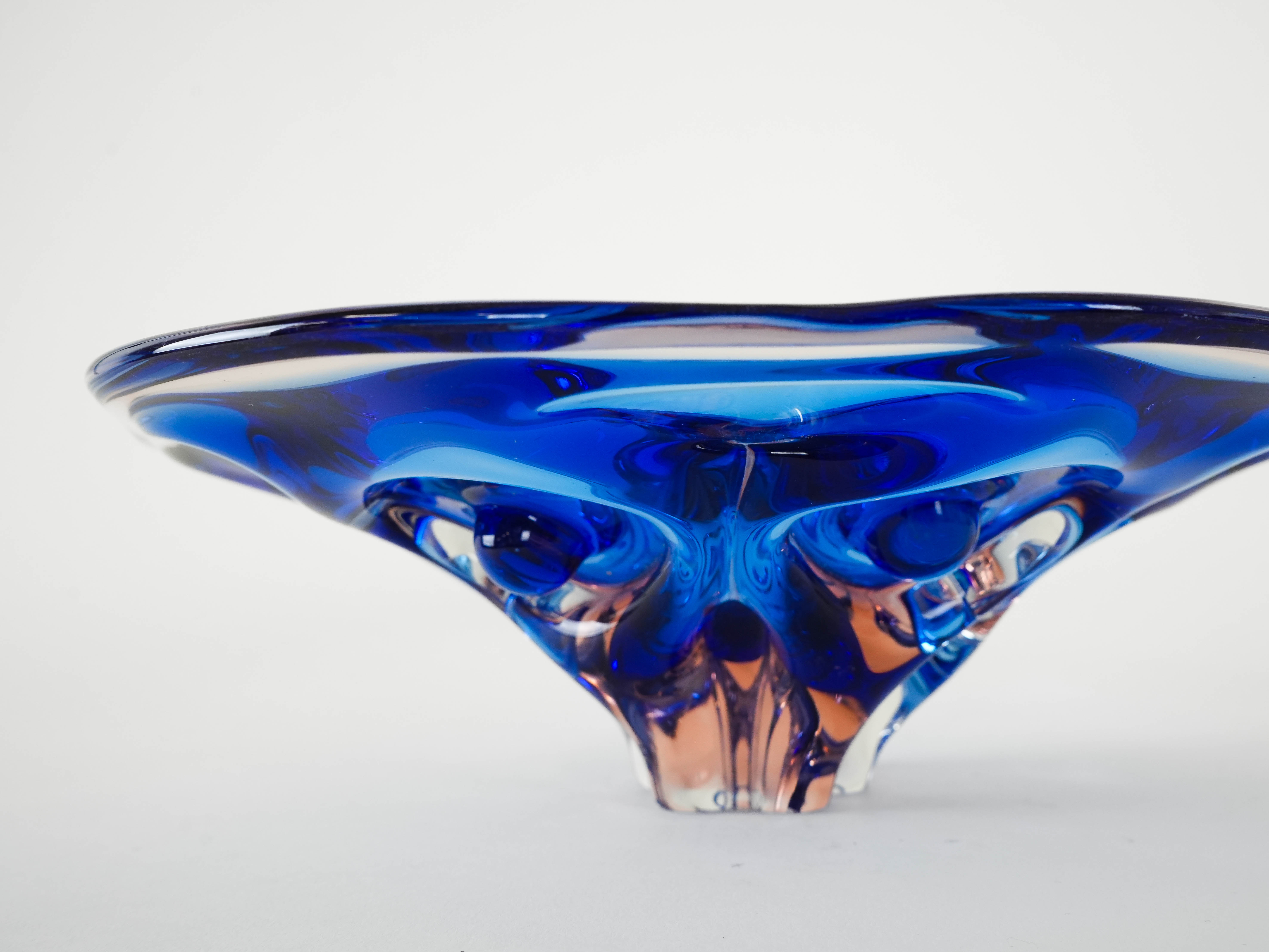 Cobalt bowl Blue 1970s