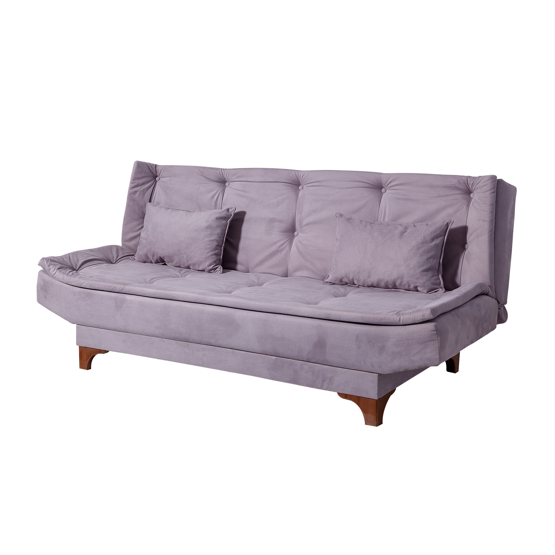 Kelebek Schlafsofa & Sessel Holz Grau