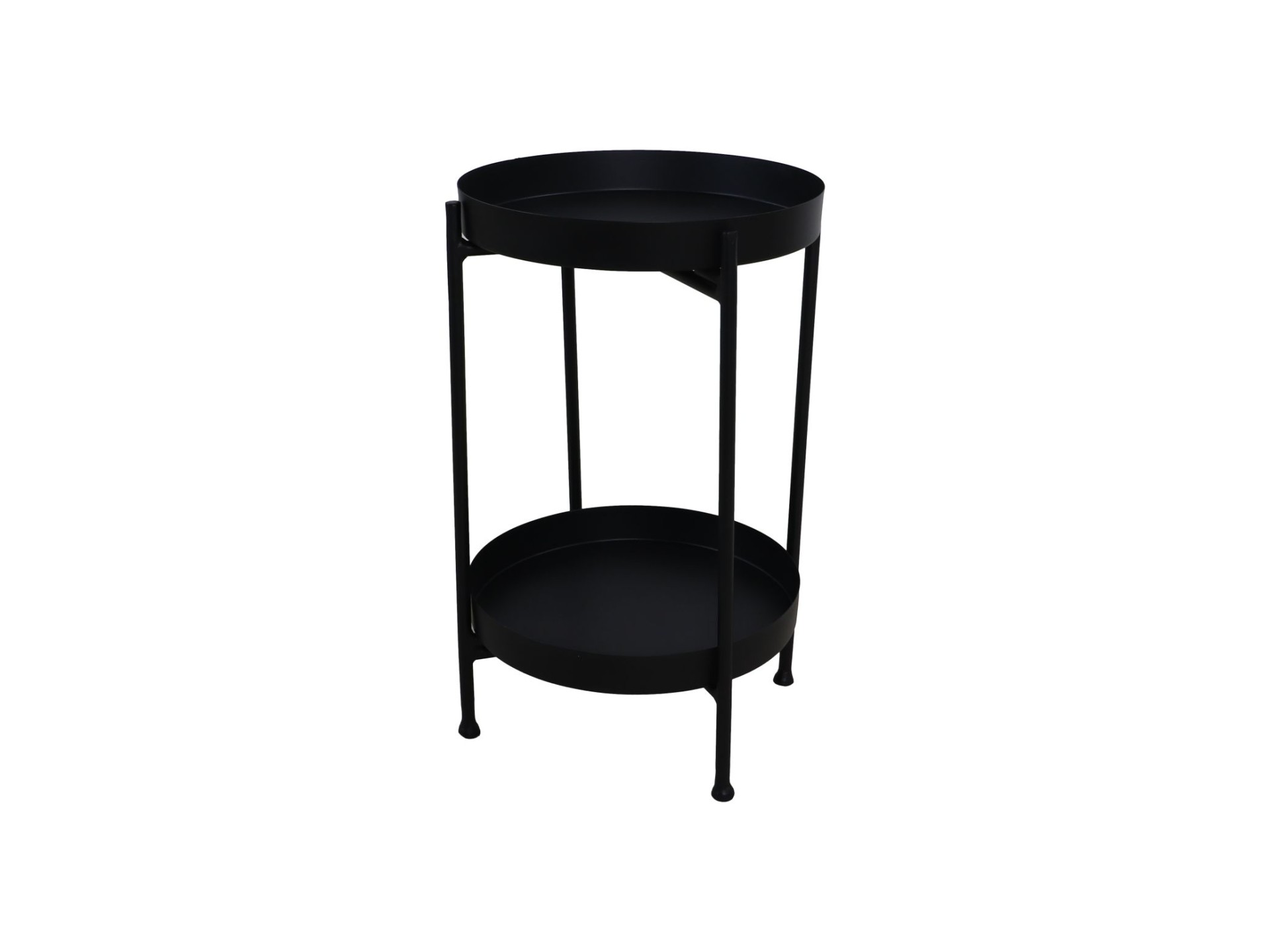 Runder Beistelltisch Metall ø35cm