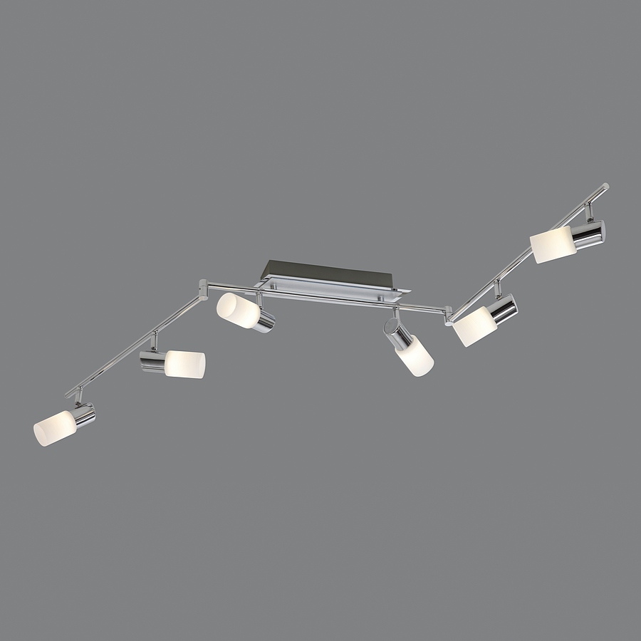 LED-Schiene mit Gelenken Silber Andere 150 x 24 x 8 cm
