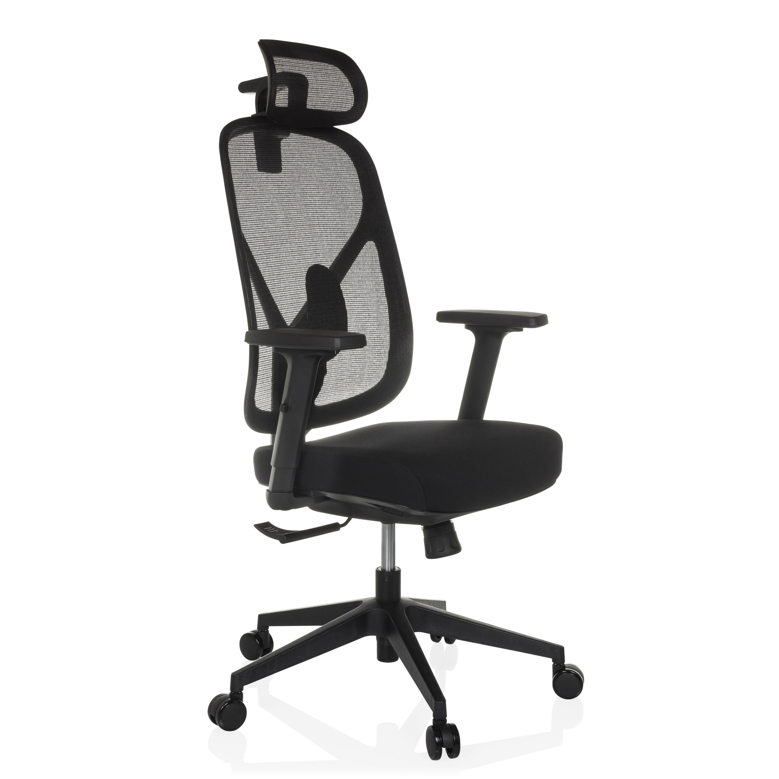 RALOO ECO Bürostuhl Netzstoff Schwarz