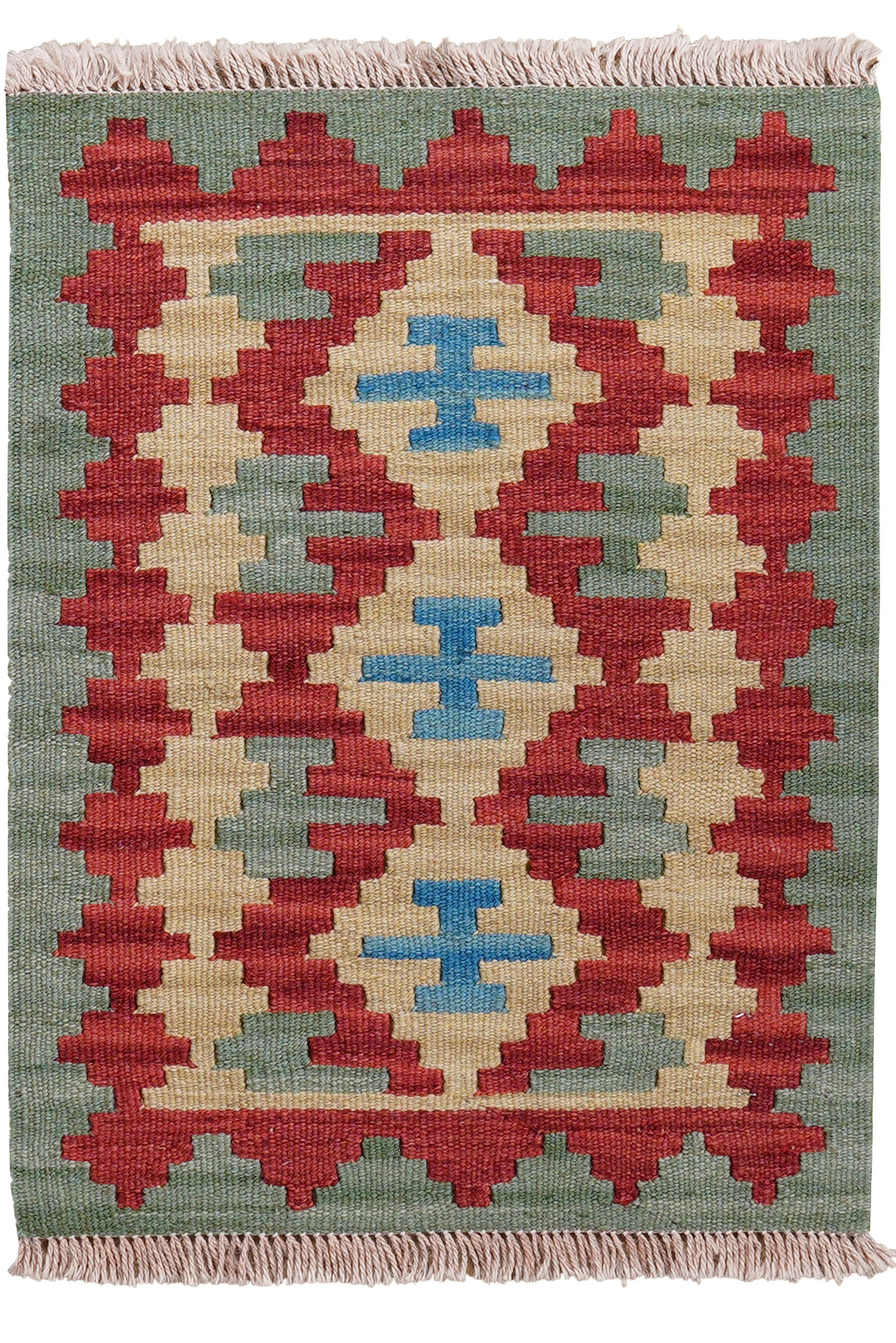 Kilim Gashgai Teppich Wolle Mehrfarbig
