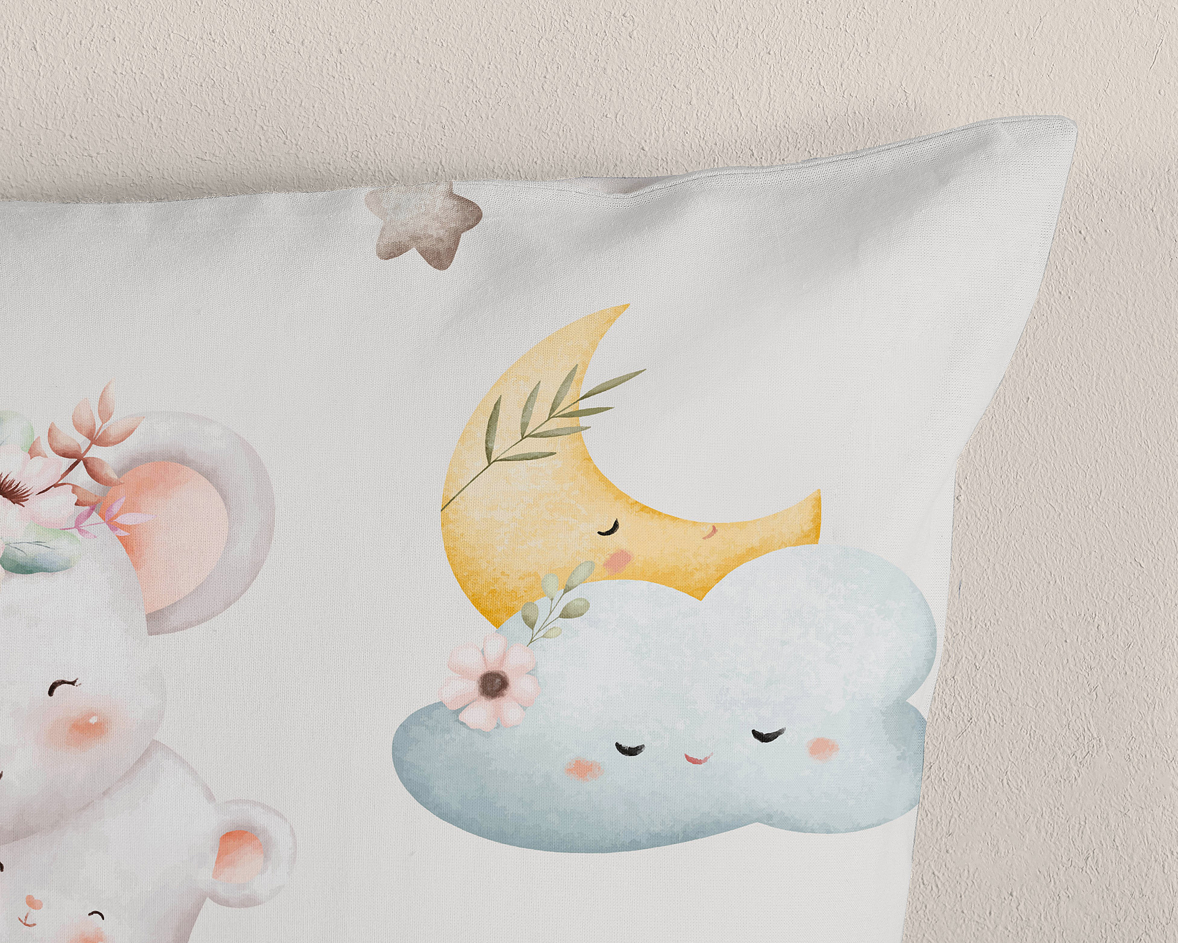 Renforcé Kinderbettwäsche 135x200cm Kissen 80x80 cm