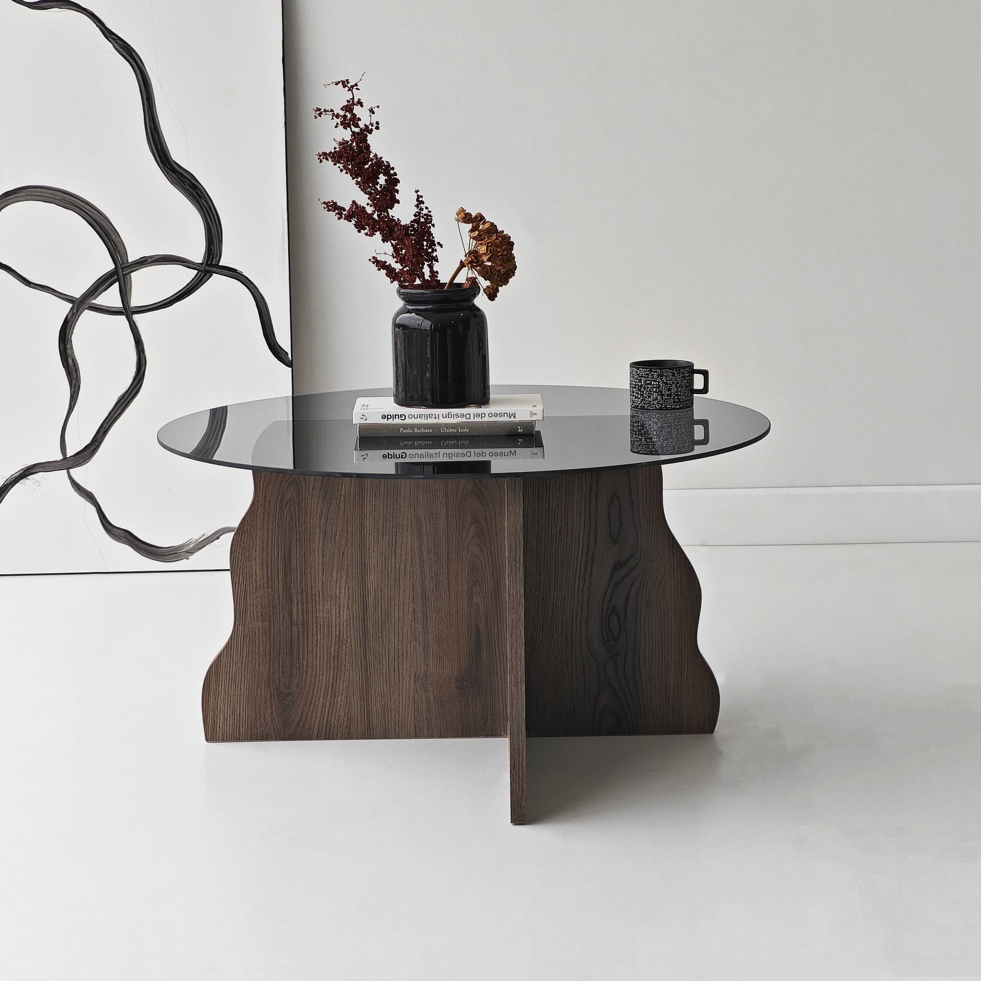 Butterfly Table Walnut Smoke