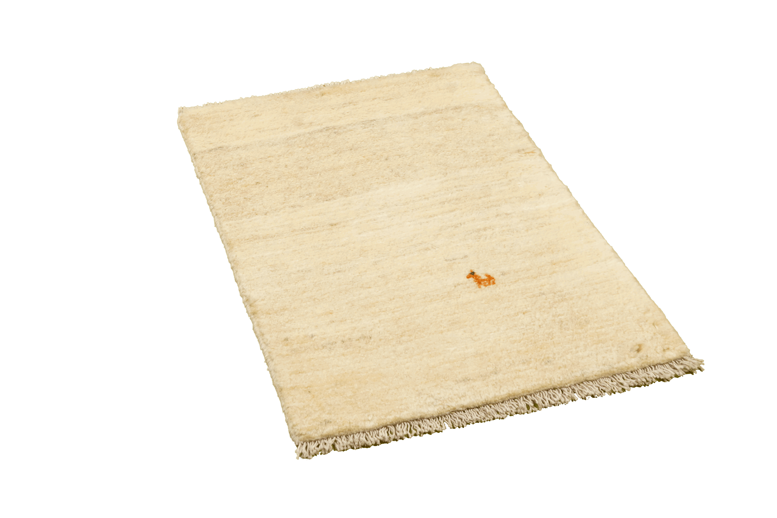 Gabbeh Teppich Creme