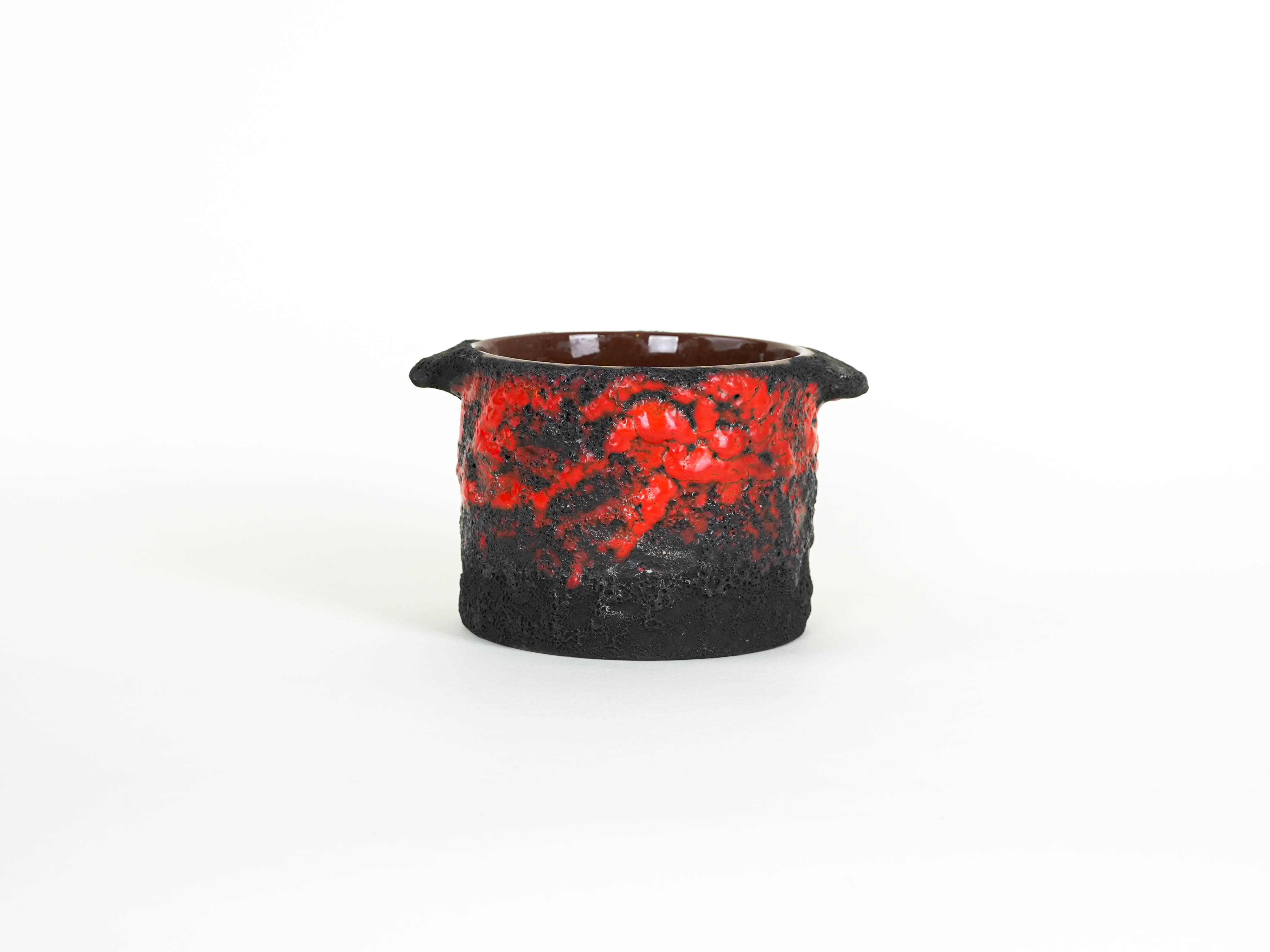 Ceramic vase Fat Lava 1960s