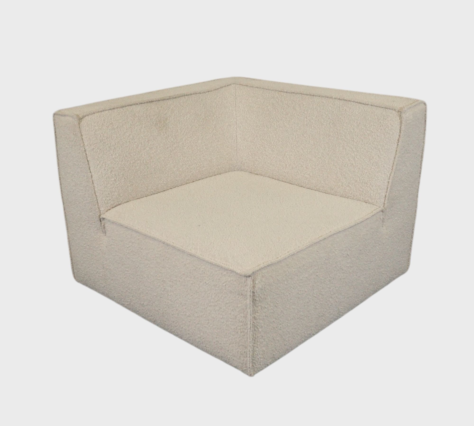 Dane 1-Sitzer Eckmodul Links Maya Cream